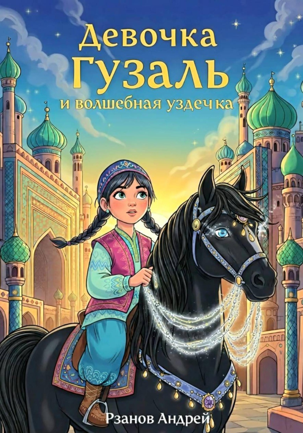 Обложка книги «Девочка Гузаль и волшебная уздечка.»