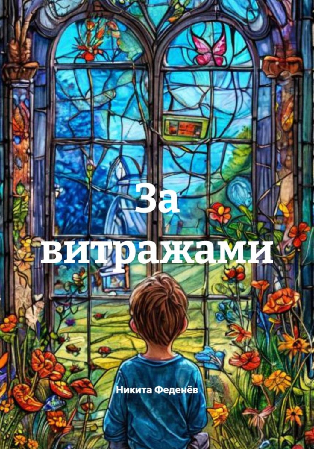 Обложка книги «За витражами»