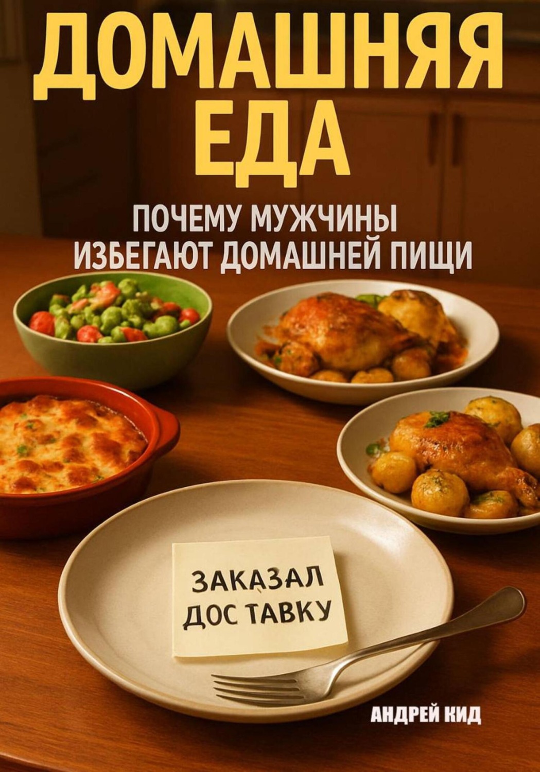 Обложка книги «Домашняя еда: почему мужчины избегают домашней пищи»