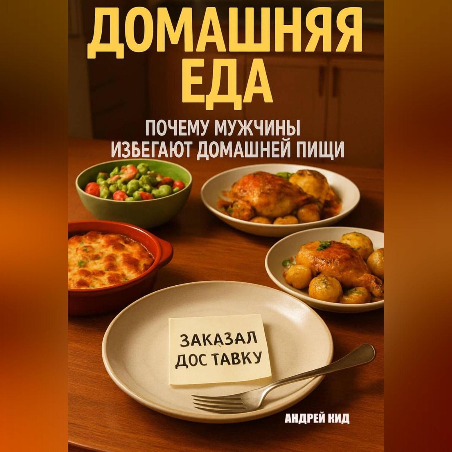 Обложка книги «Домашняя еда: почему мужчины избегают домашней пищи»