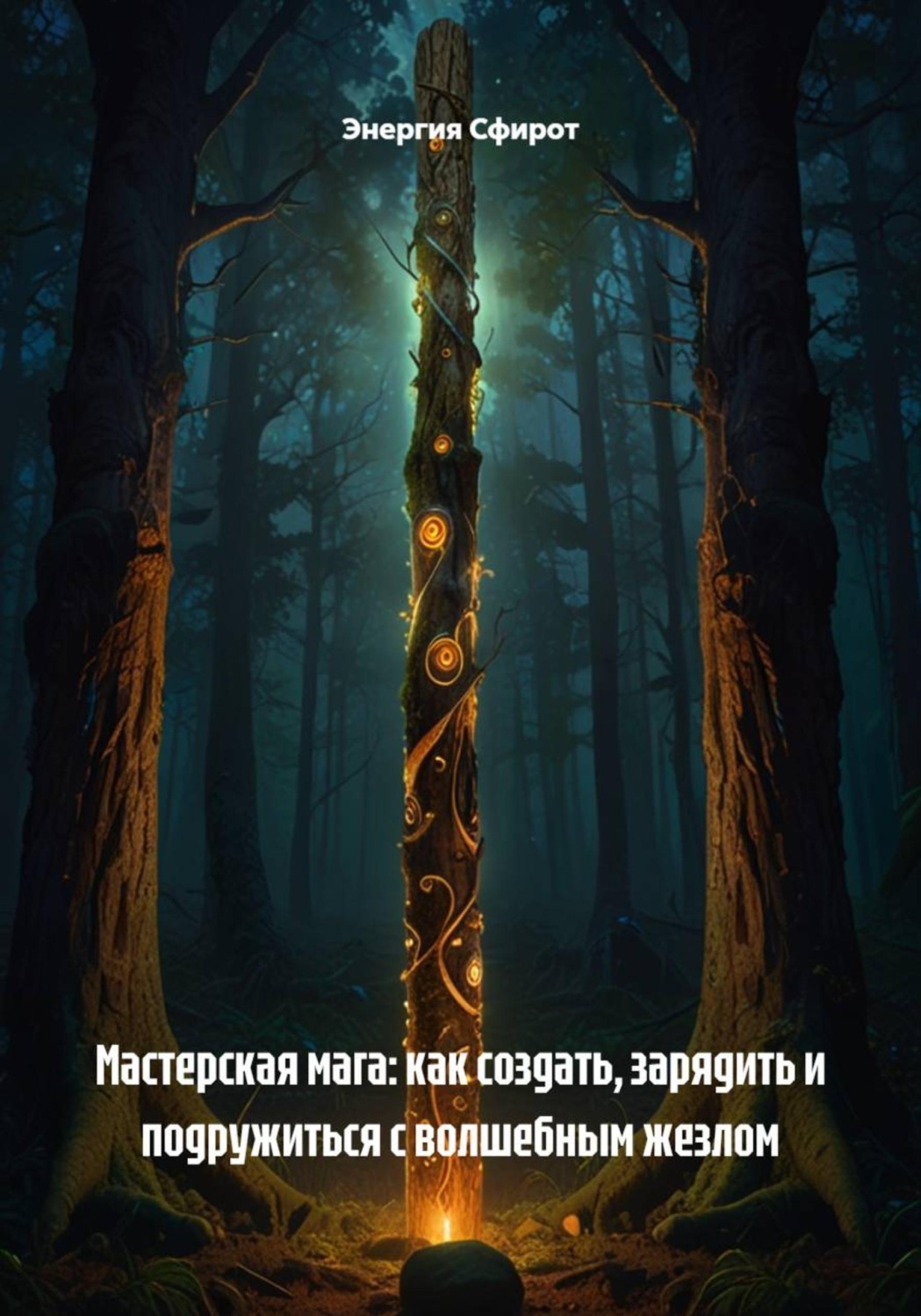 Обложка книги «Мастерская мага: как создать, зарядить и подружиться с волшебным жезлом»