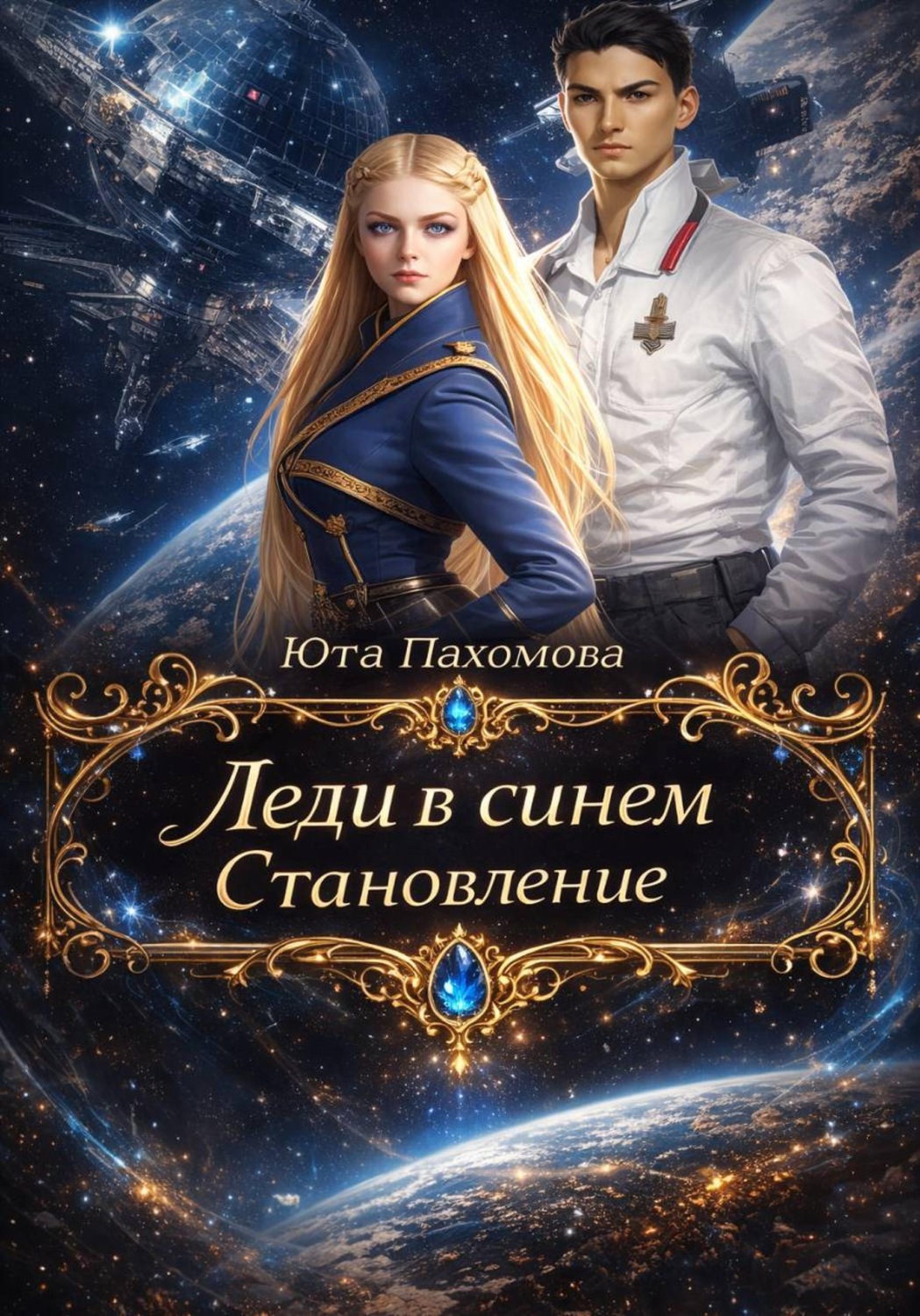 Обложка книги «Леди в синем. Становление»