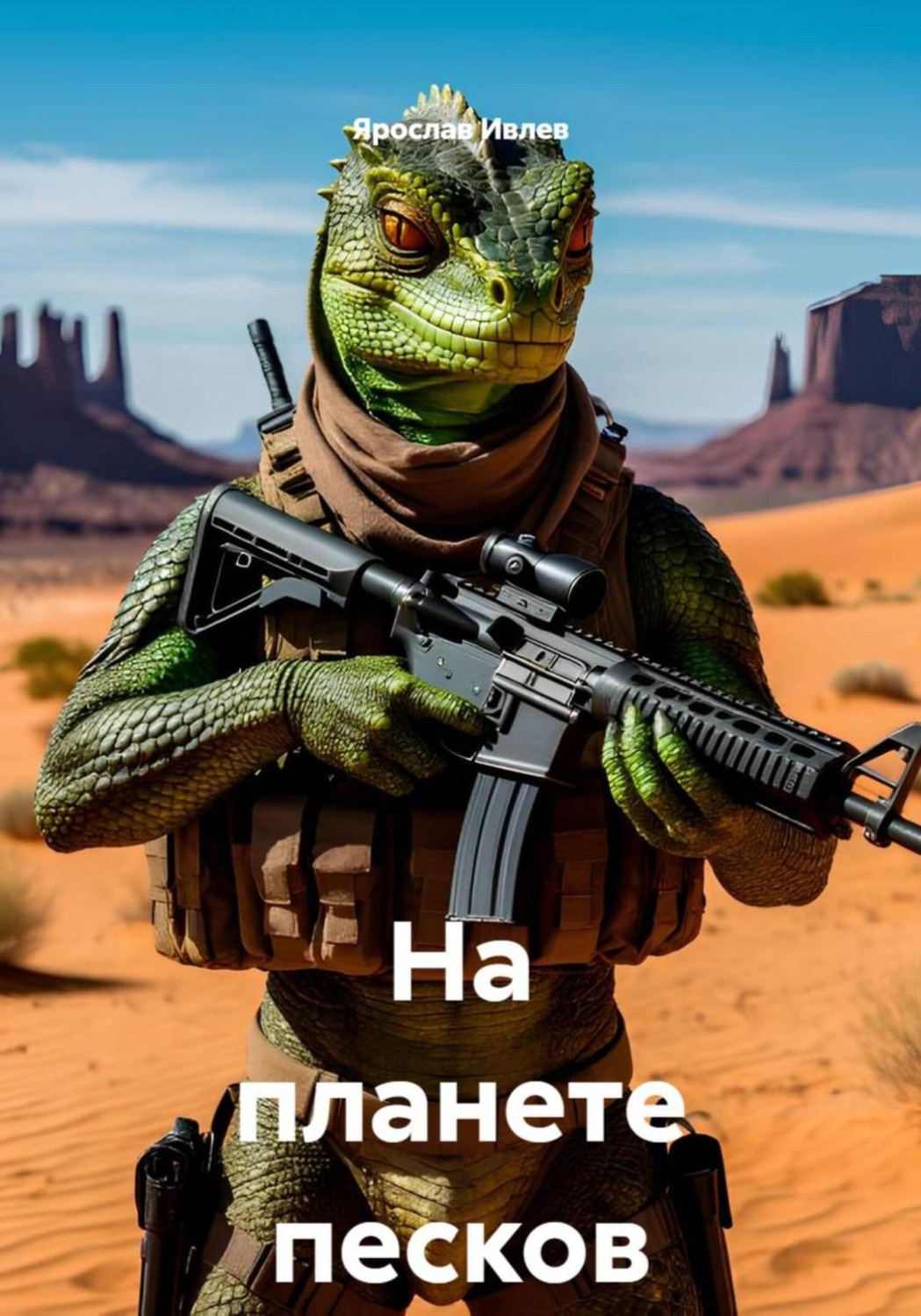 Обложка книги «На планете песков»