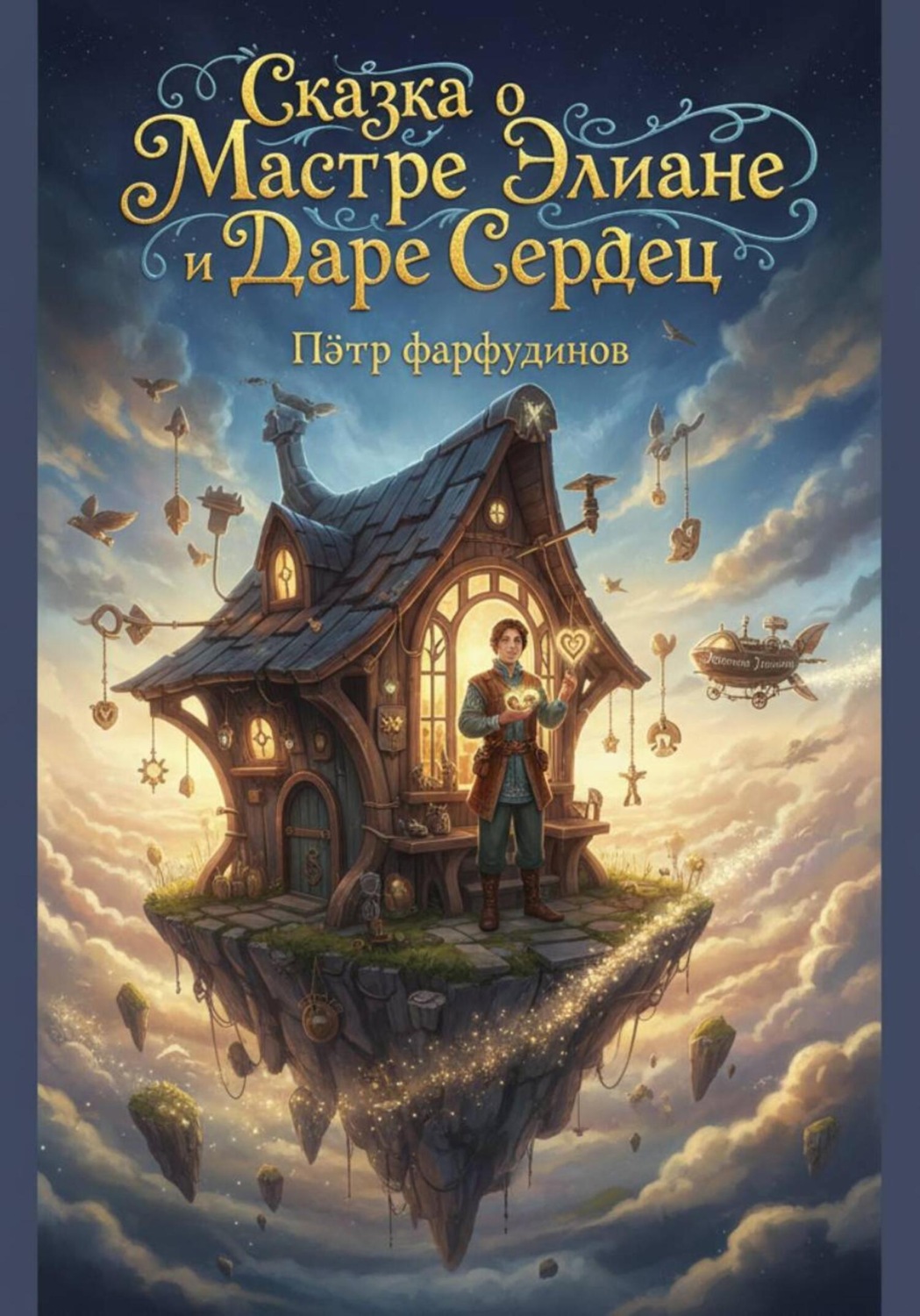 Обложка книги «Сказка о мастере Элиане и Даре сердец»