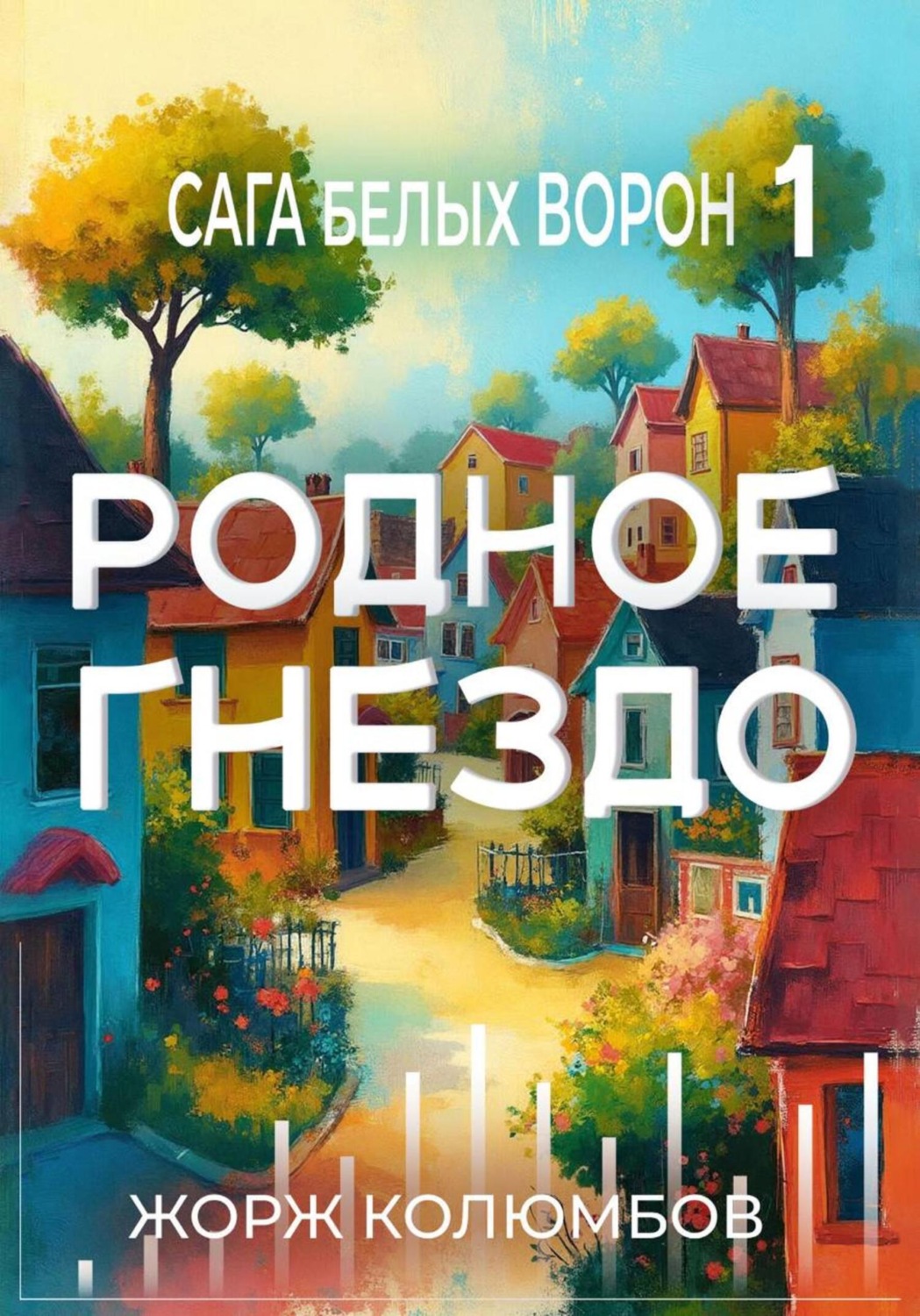 Обложка книги «Сага белых ворон 1. Родное гнездо»