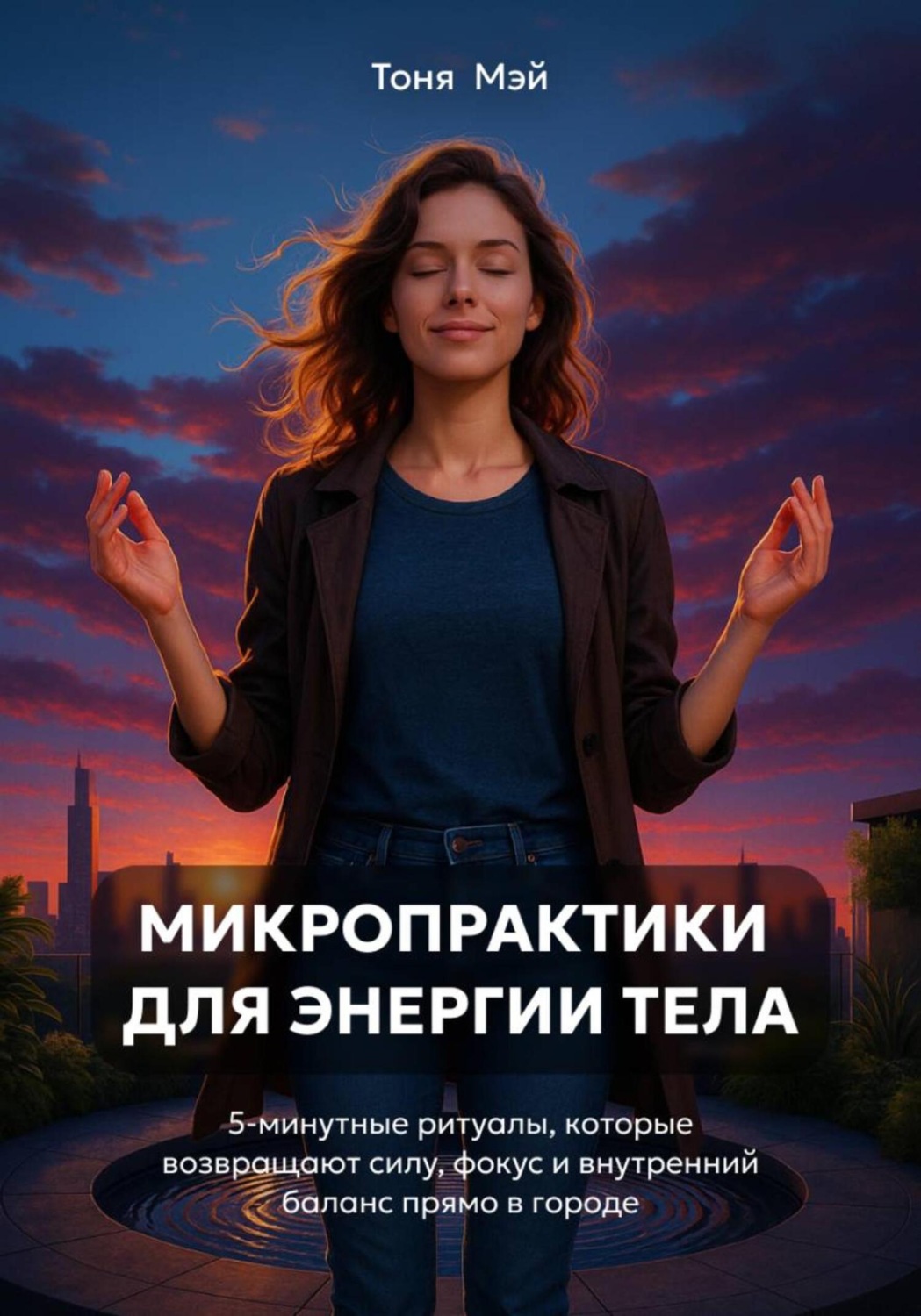 Обложка книги «Микропрактики для энергии тела: 5-минутные ритуалы в городе»