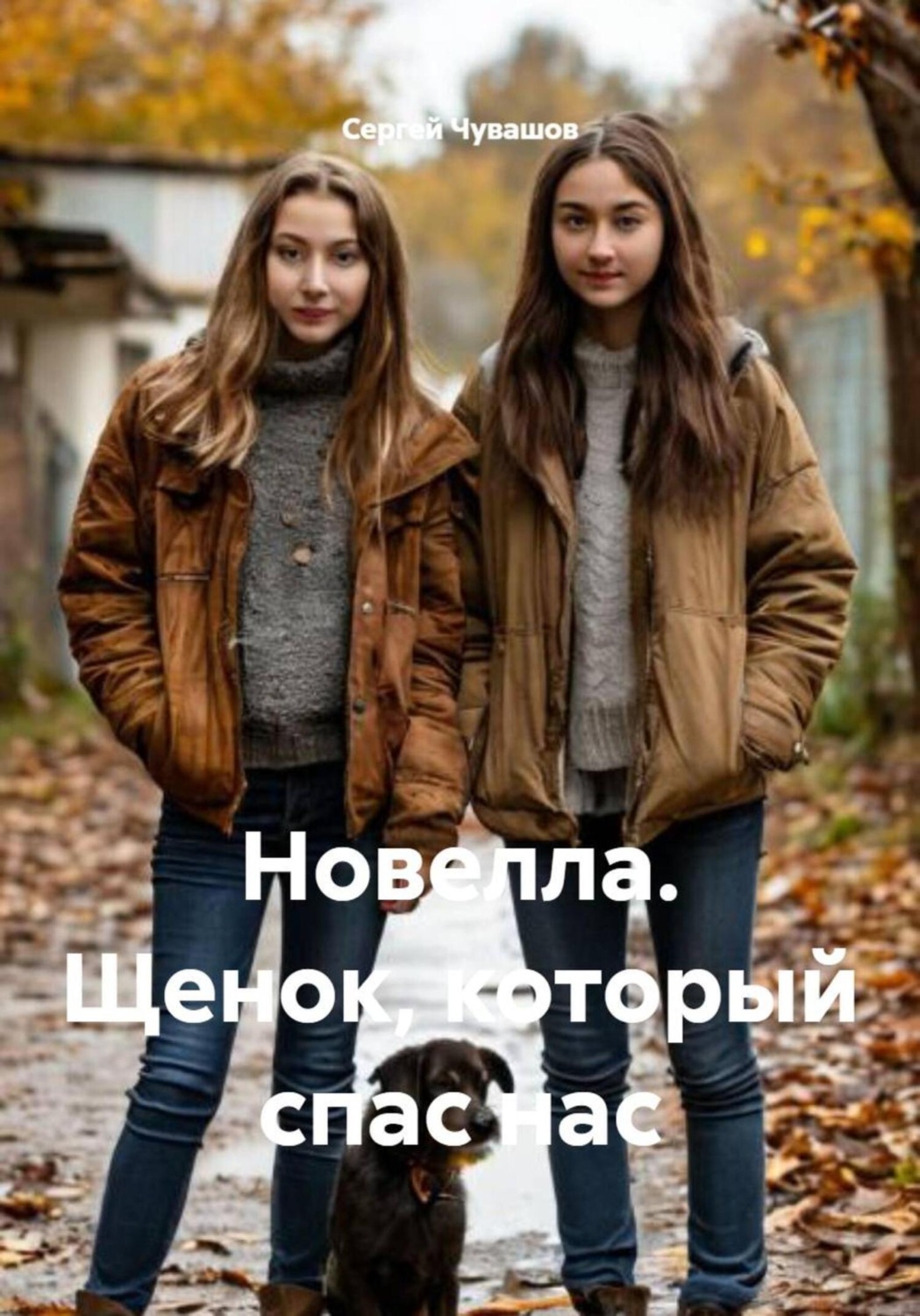 Обложка книги «Новелла. Щенок, который спас нас»