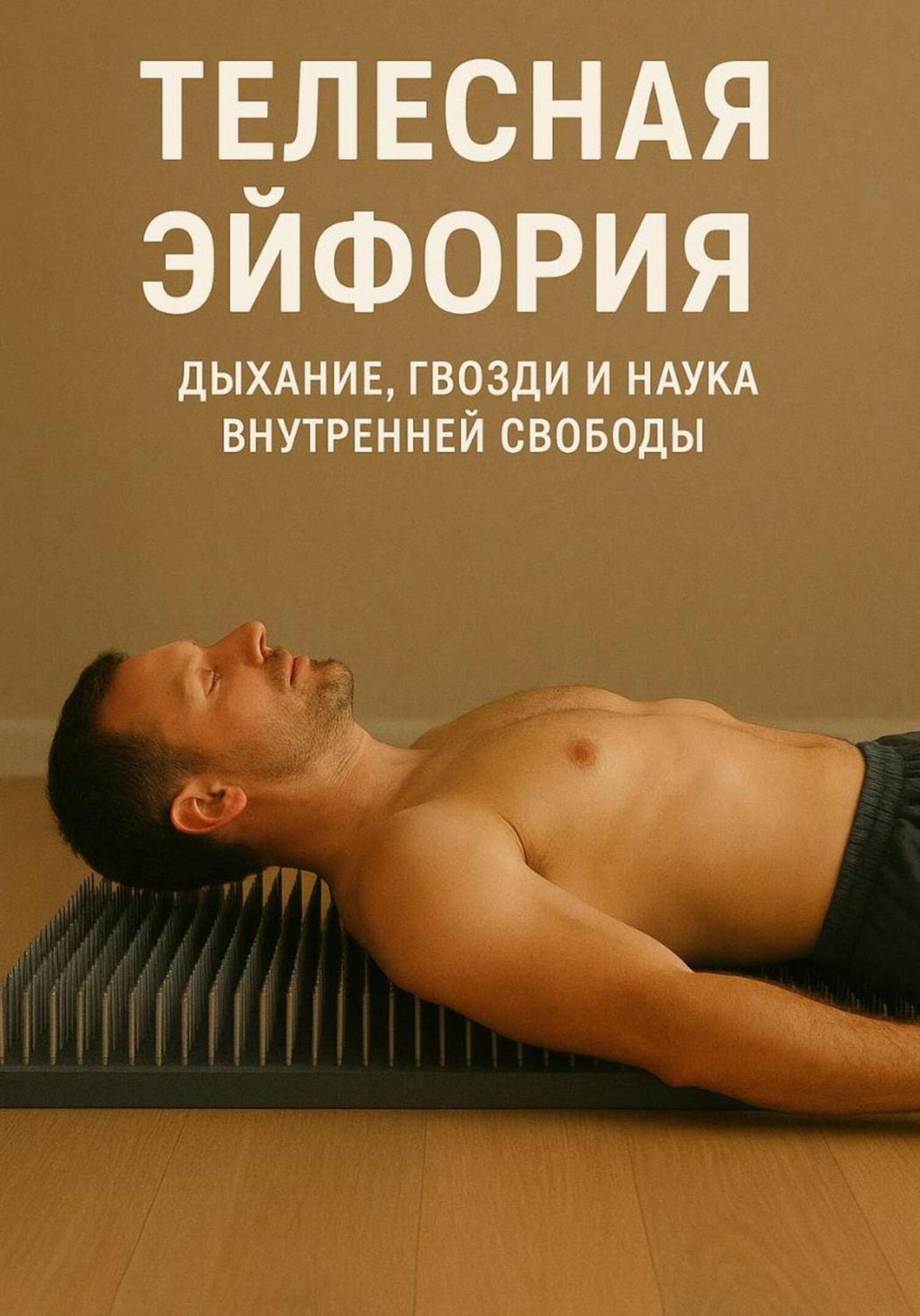 Обложка книги «Телесная эйфория: дыхание, гвозди и наука внутренней свободы»