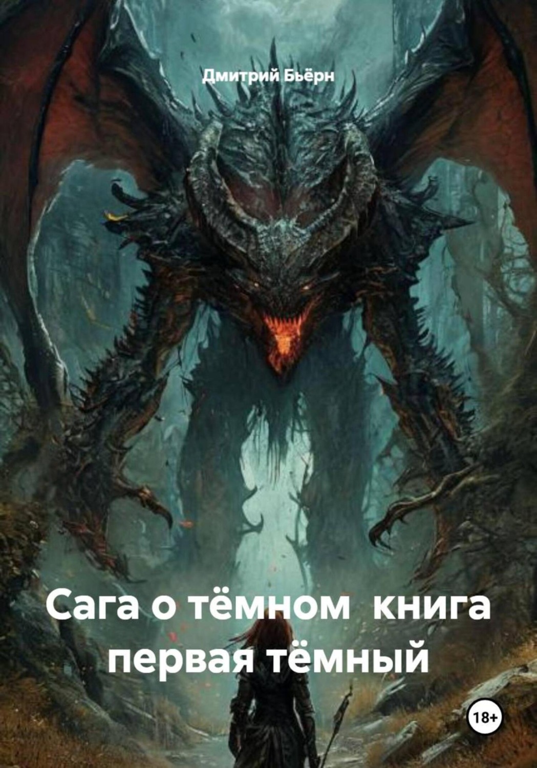 Обложка книги «Сага о тёмном книга первая тёмный»