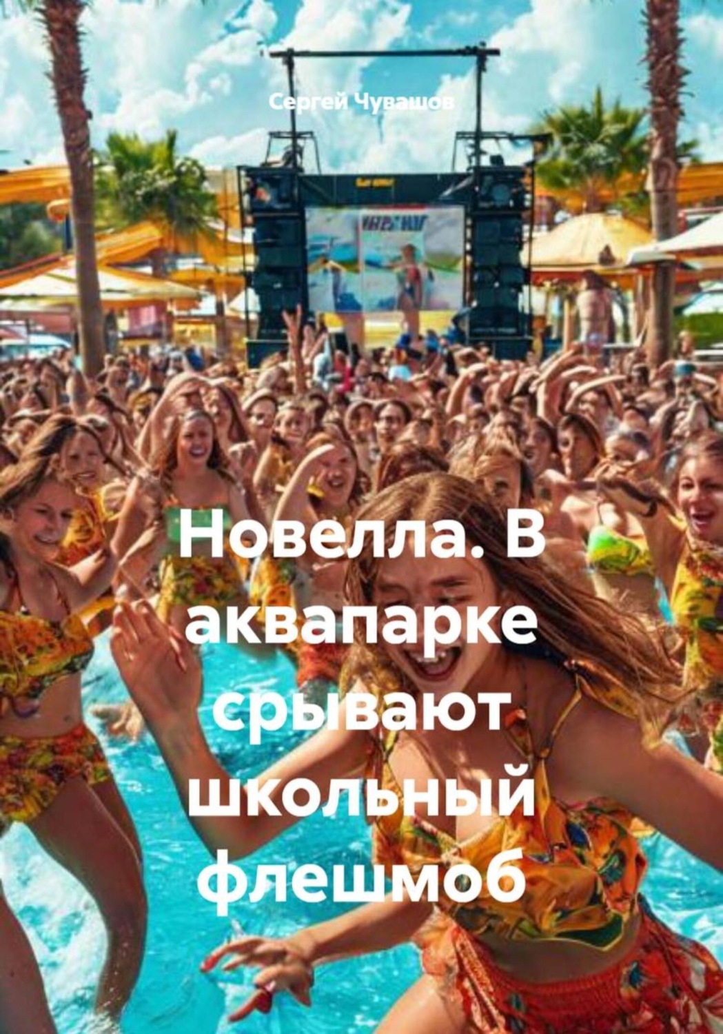 Обложка книги «Новелла. В аквапарке срывают школьный флешмоб»