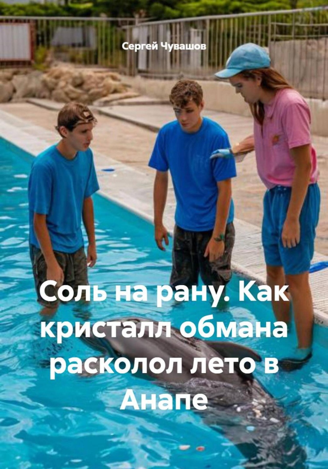 Обложка книги «Соль на рану. Как кристалл обмана расколол лето в Анапе»
