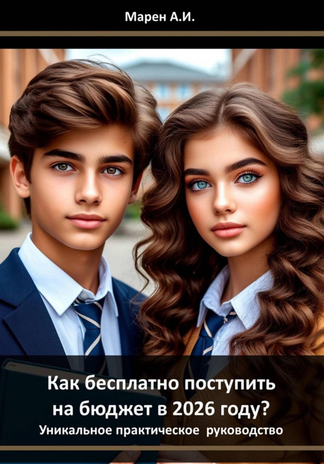 Обложка книги «Как бесплатно поступить на бюджет в 2026 году? Уникальное практическое пособие»