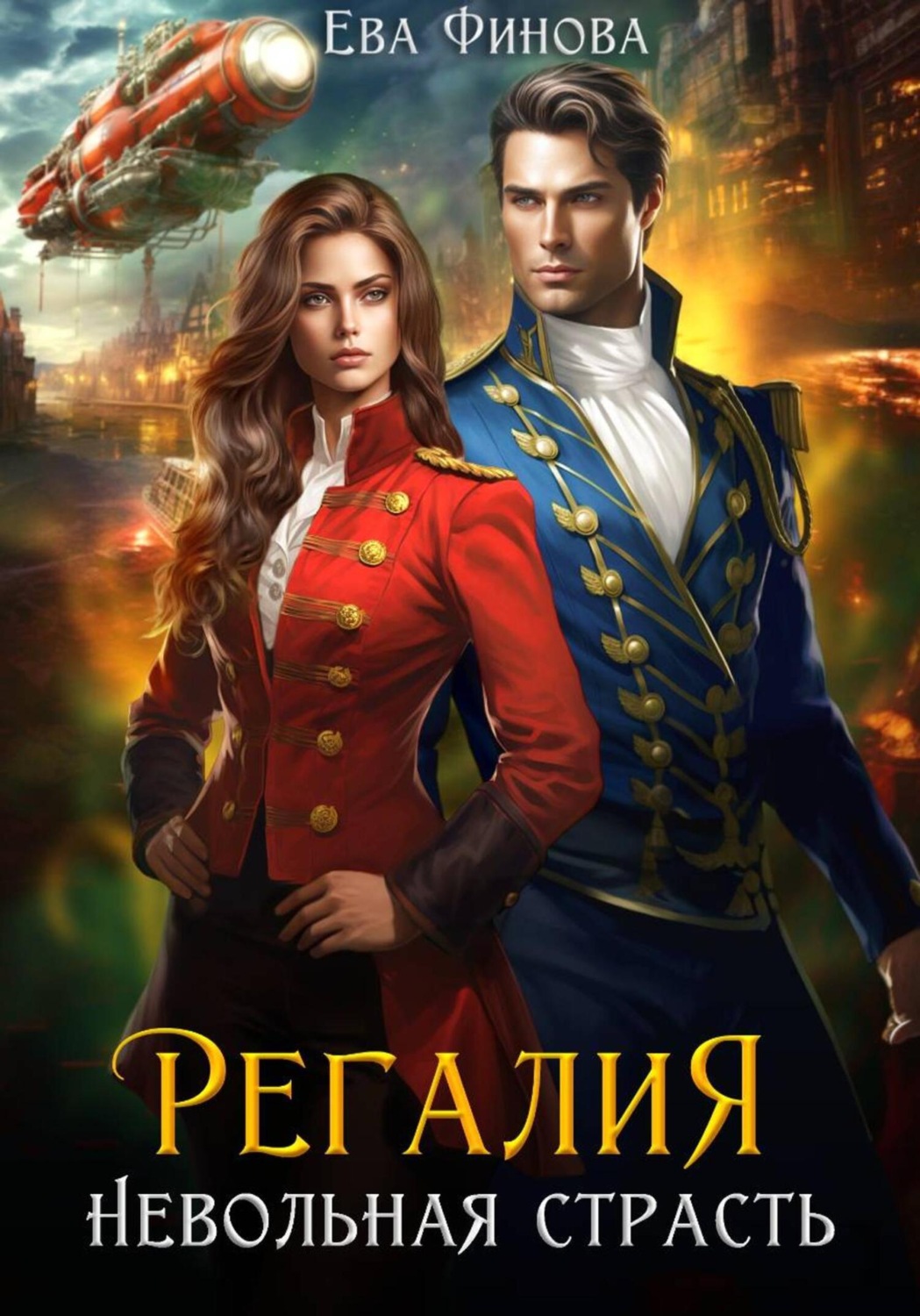 Обложка книги «Регалия. Невольная страсть»
