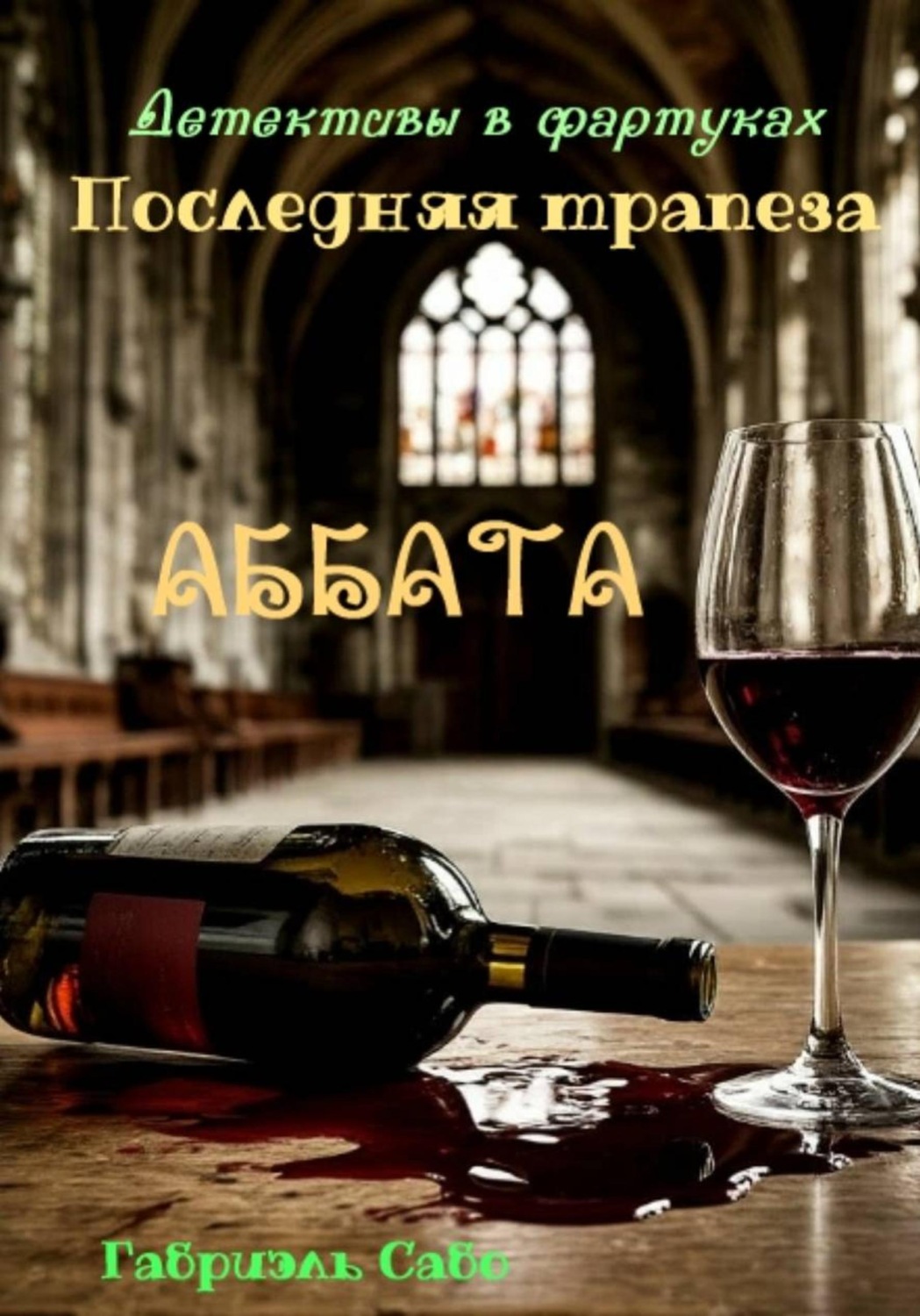 Обложка книги «Детективы в фартуках. Последняя трапеза аббата»