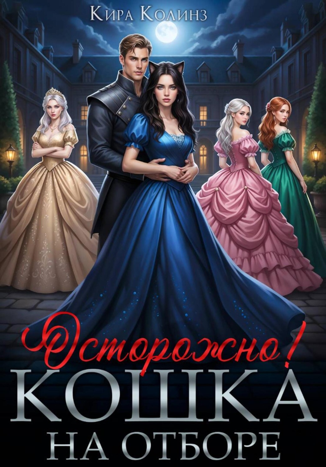 Обложка книги «Осторожно! Кошка на отборе»