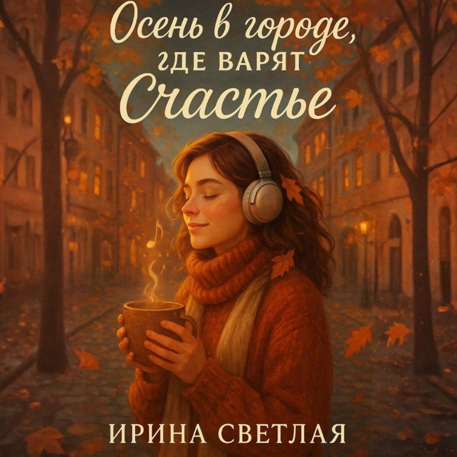 Обложка книги «Осень в городе, где варят счастье»