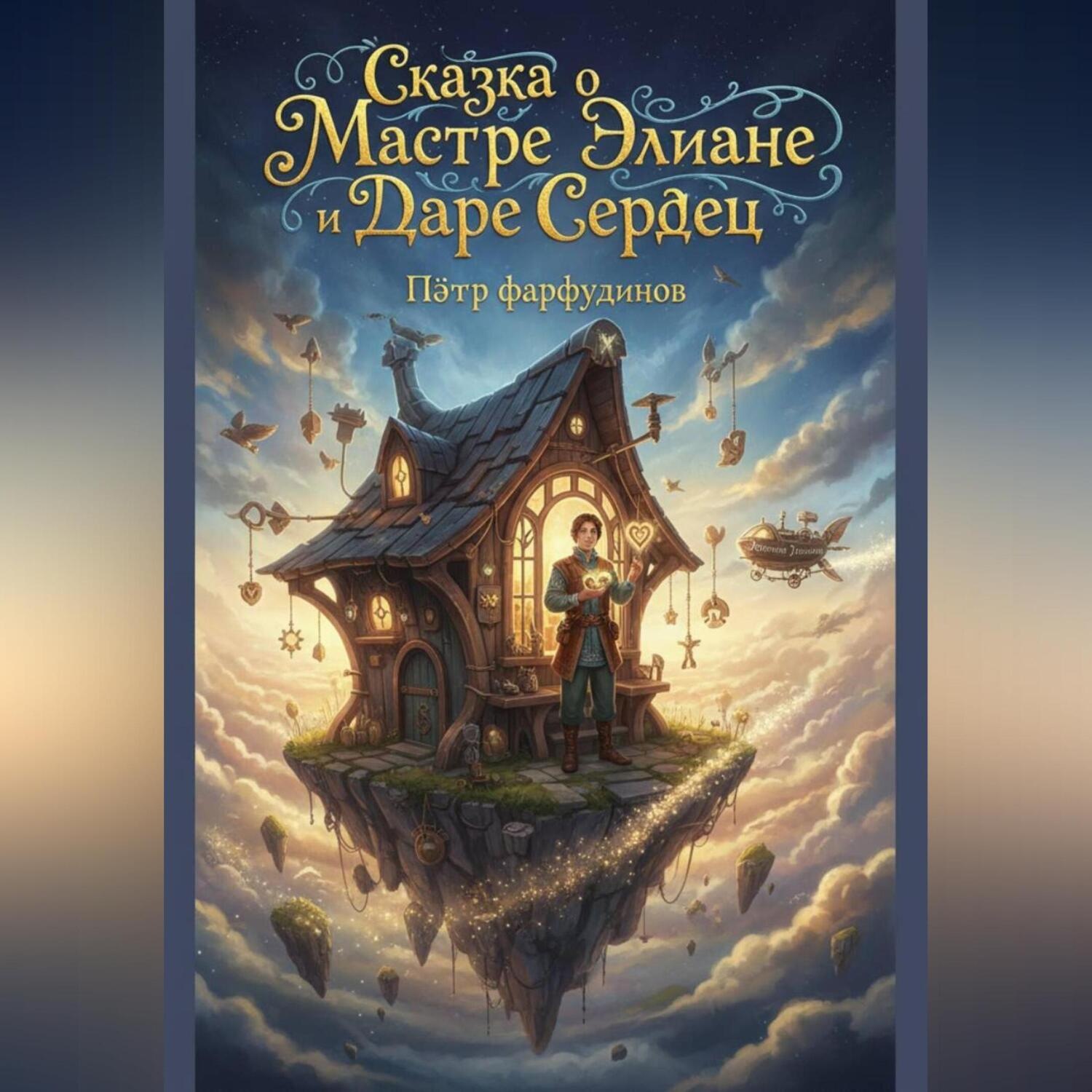 Обложка книги «Сказка о мастере Элиане и Даре сердец»