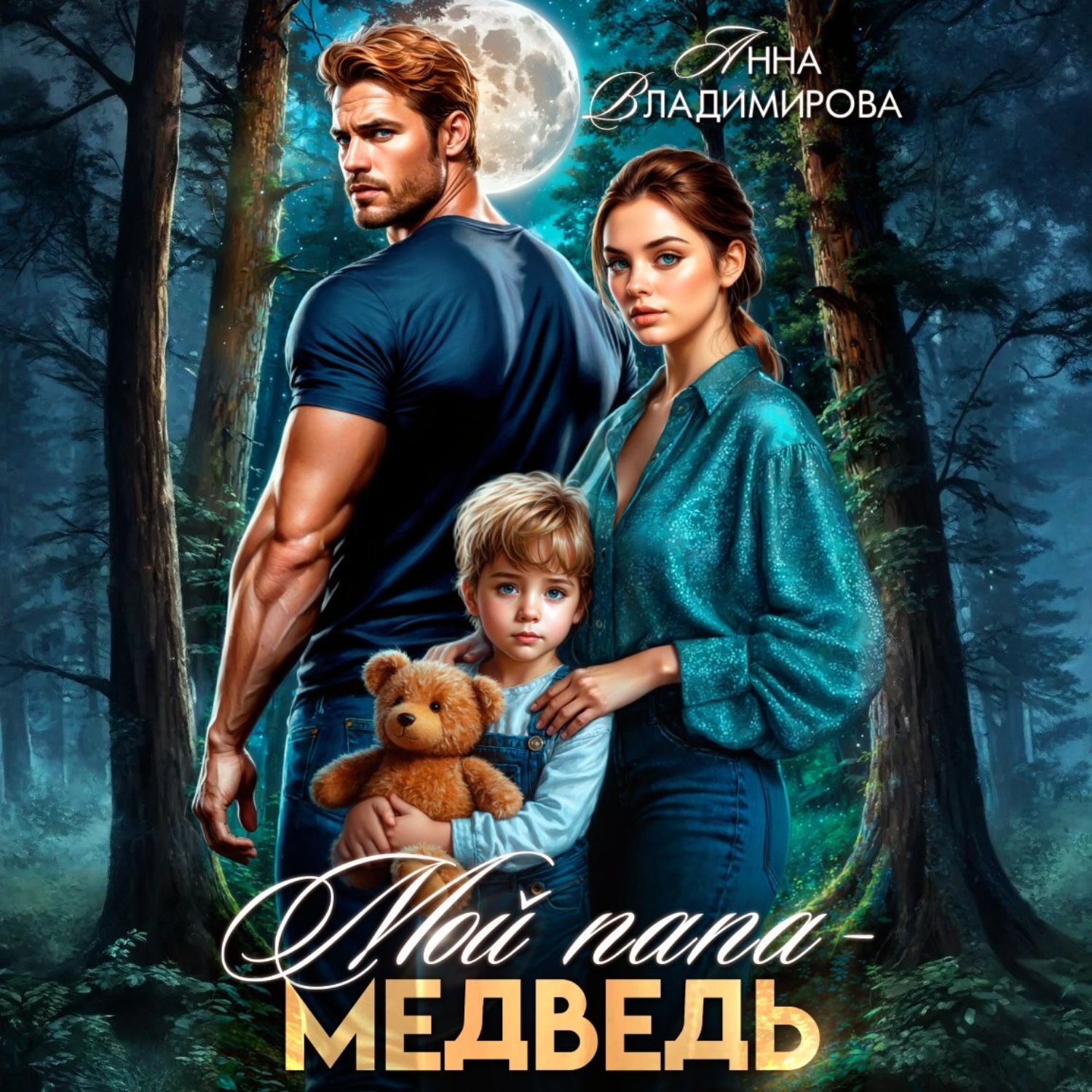 Обложка книги «Мой папа – медведь»