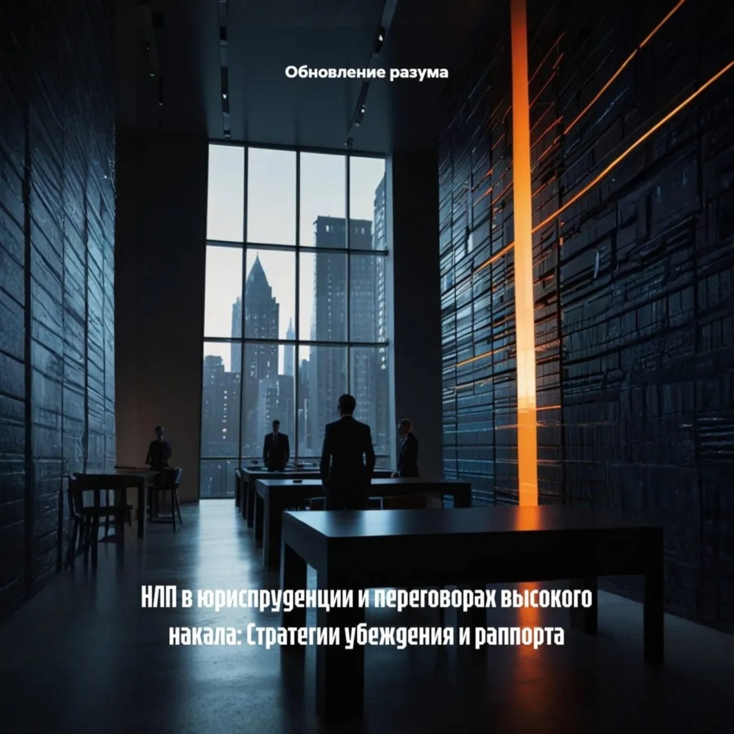 Обложка книги «НЛП в юриспруденции и переговорах высокого накала: Стратегии убеждения и раппорта»