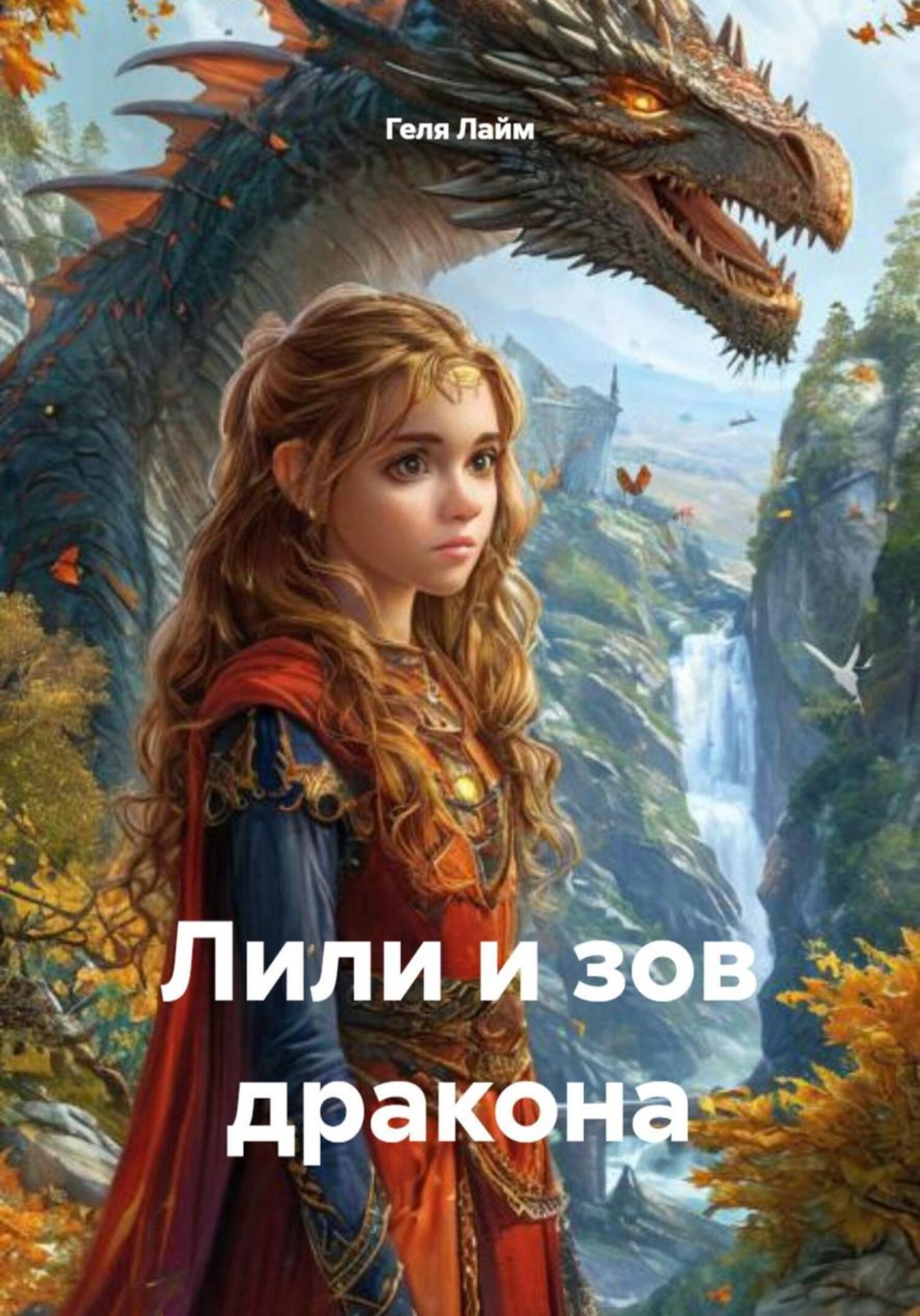 Обложка книги «Лили и зов дракона»