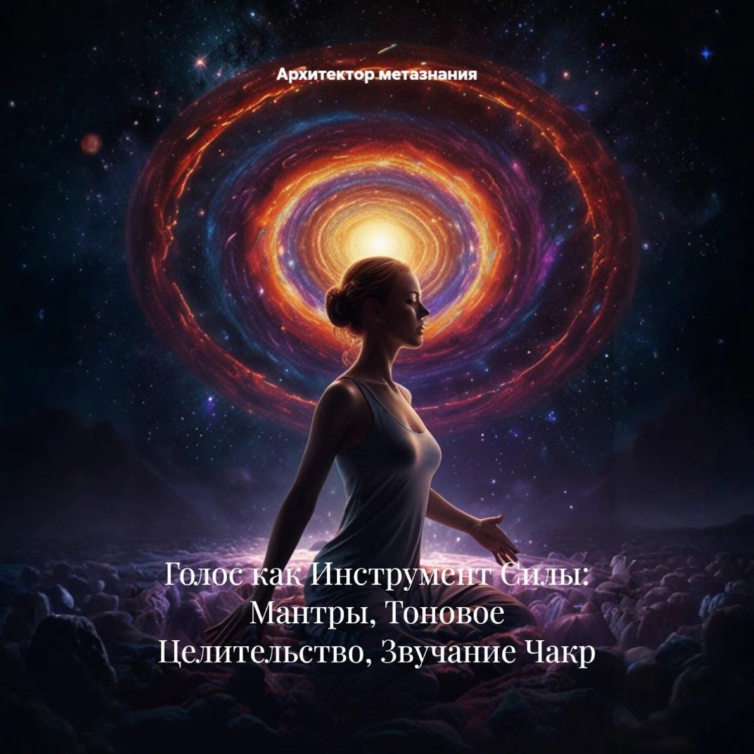 Обложка книги «Голос как Инструмент Силы: Мантры, Тоновое Целительство, Звучание Чакр»