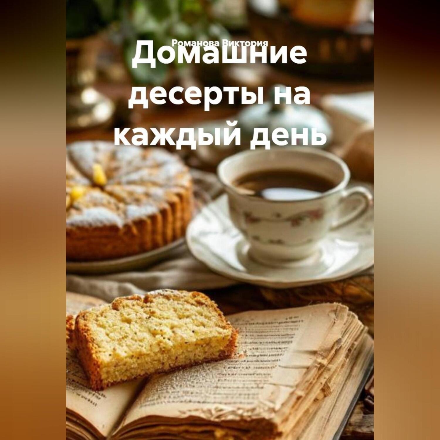Обложка книги «Домашние десерты на каждый день»