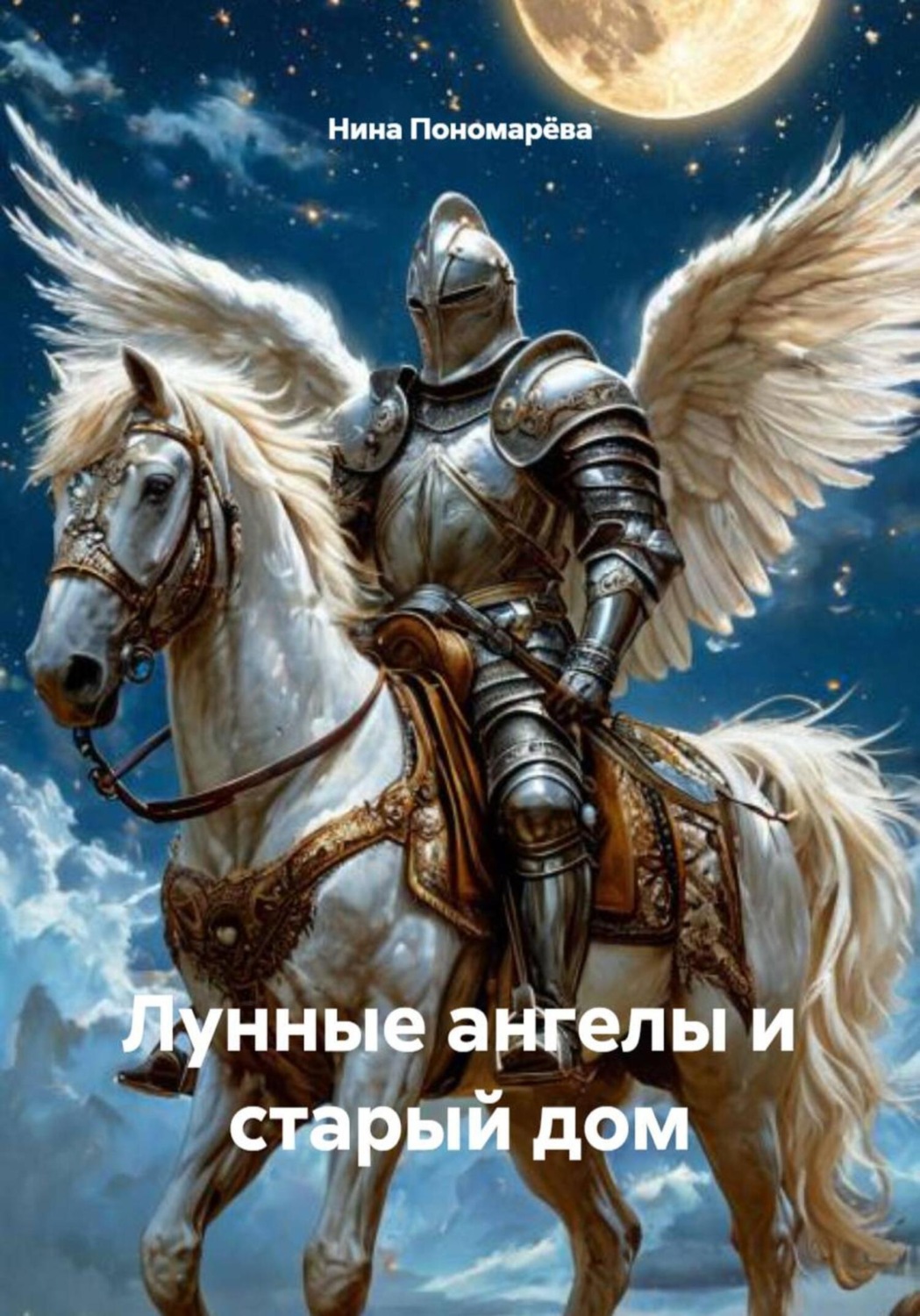 Обложка книги «Лунные ангелы и старый дом»