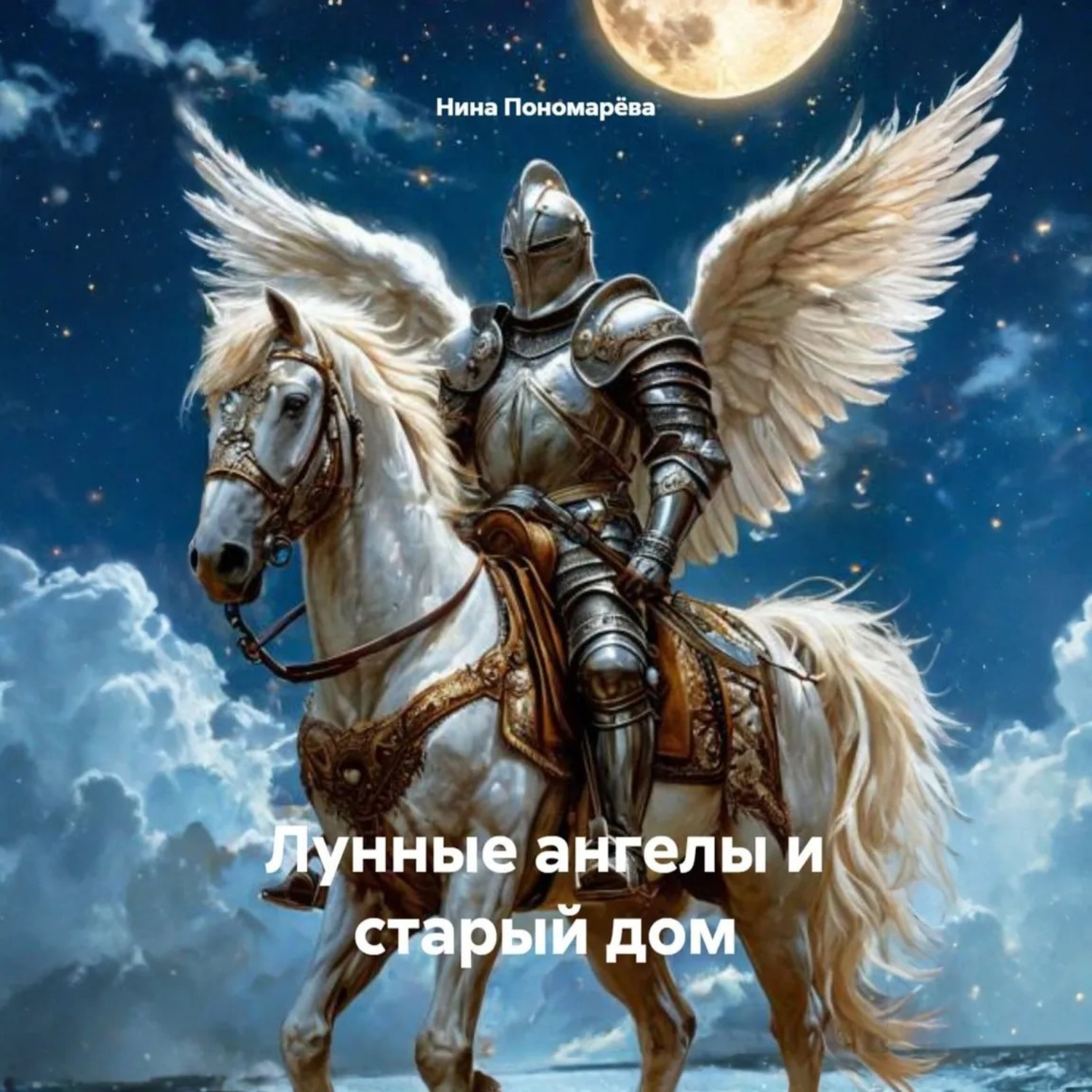 Обложка книги «Лунные ангелы и старый дом»