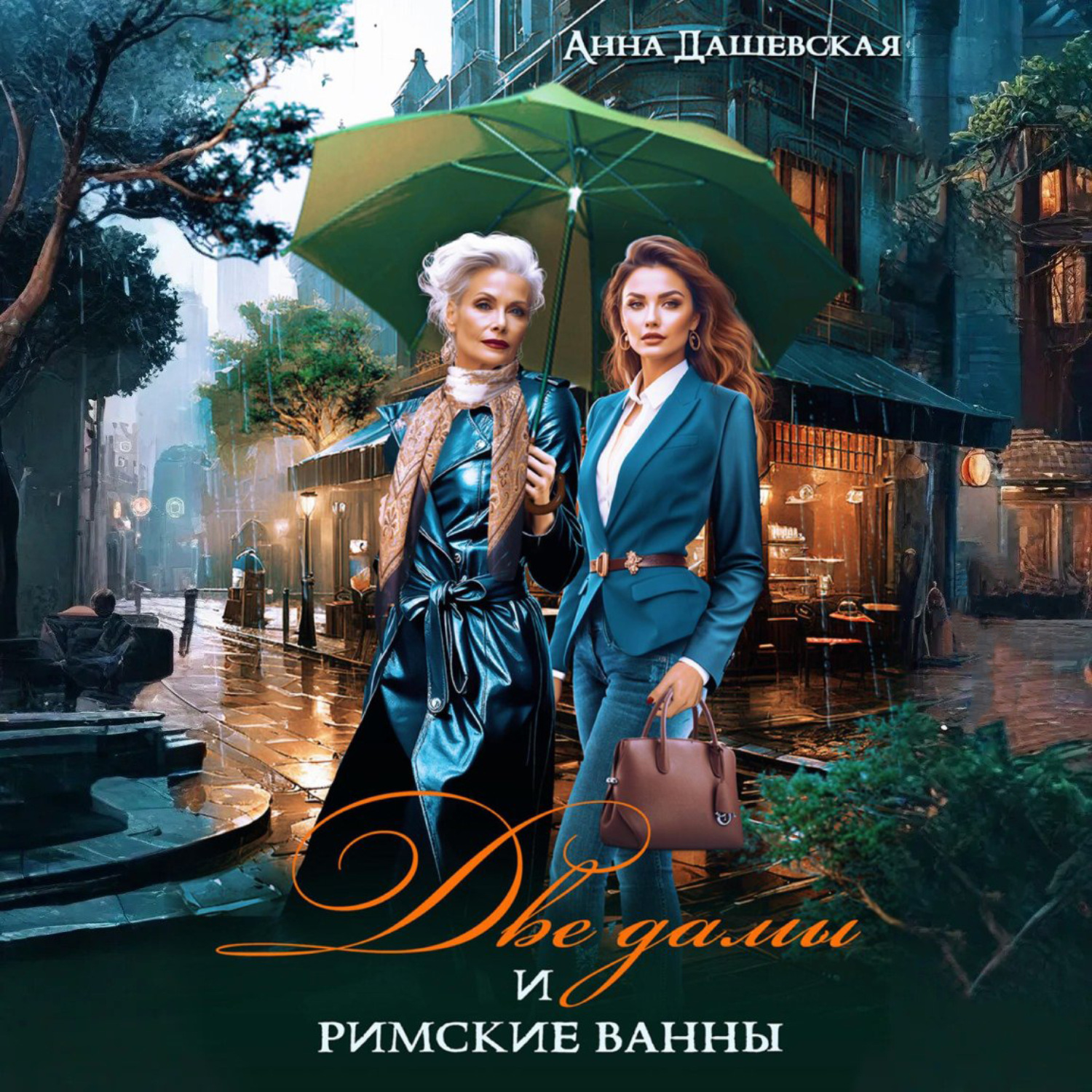 Обложка книги «Две дамы и римские ванны»