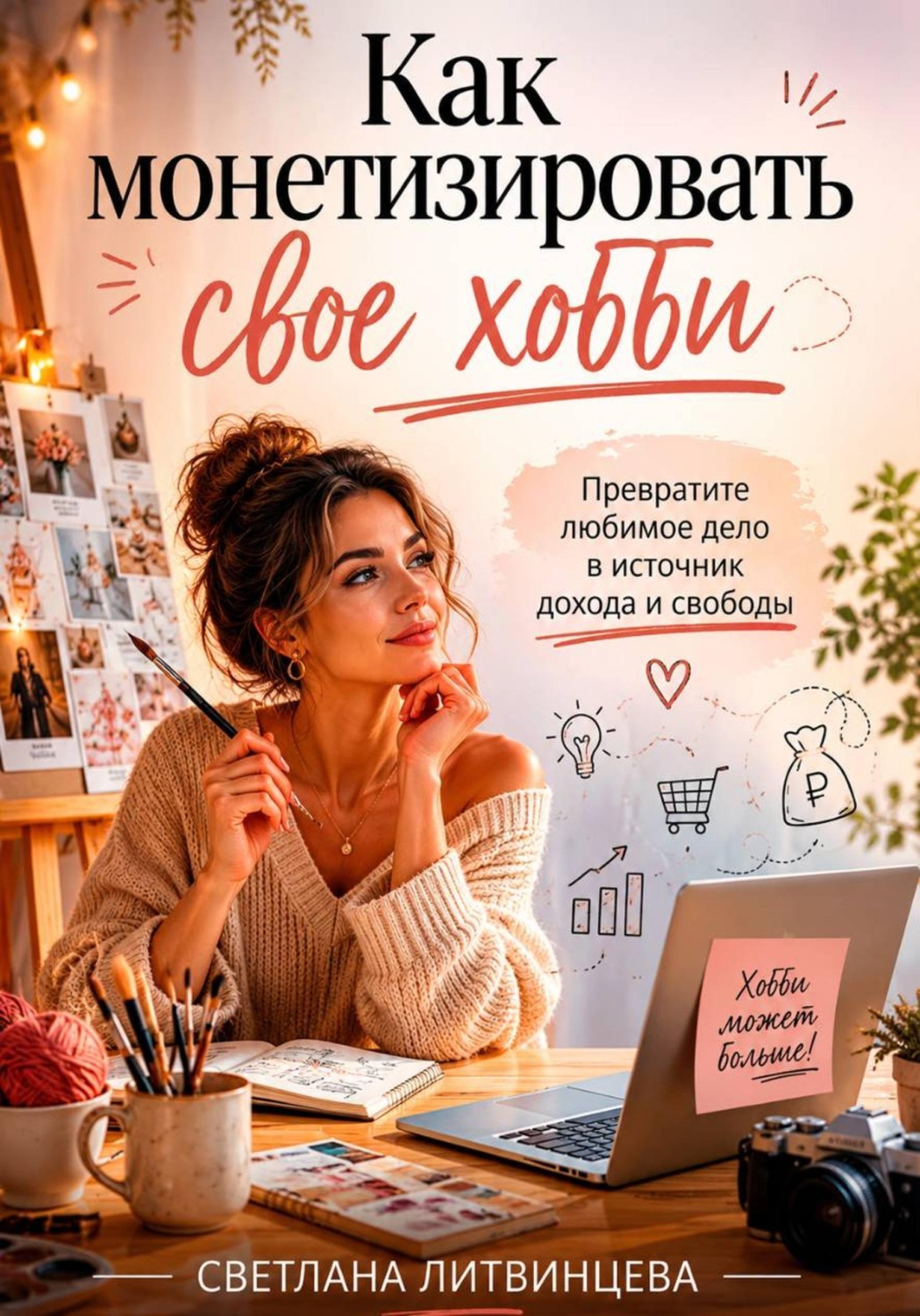 Обложка книги «Как монетизировать свое хобби»