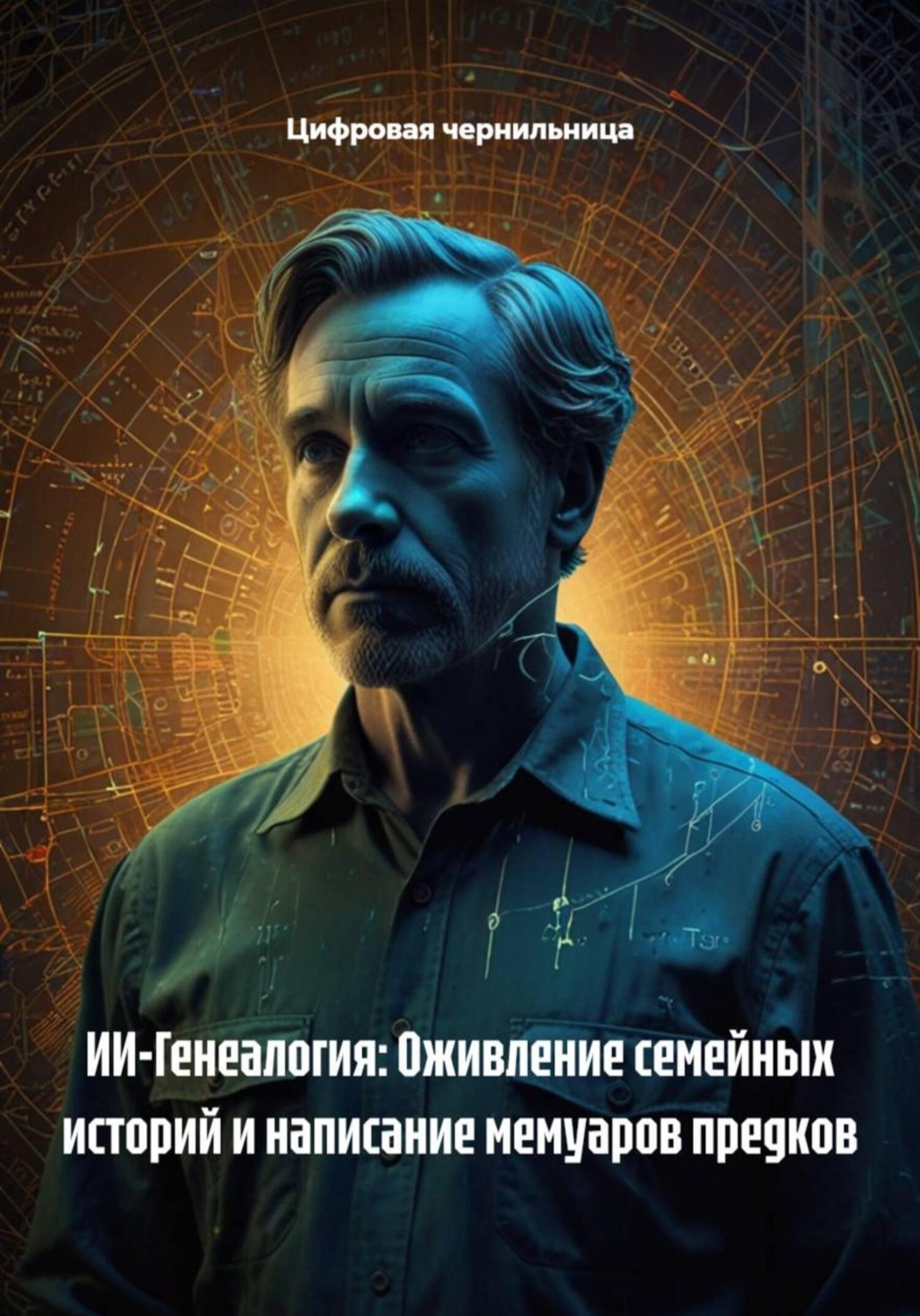 Обложка книги «ИИ-Генеалогия: Оживление семейных историй и написание мемуаров предков»