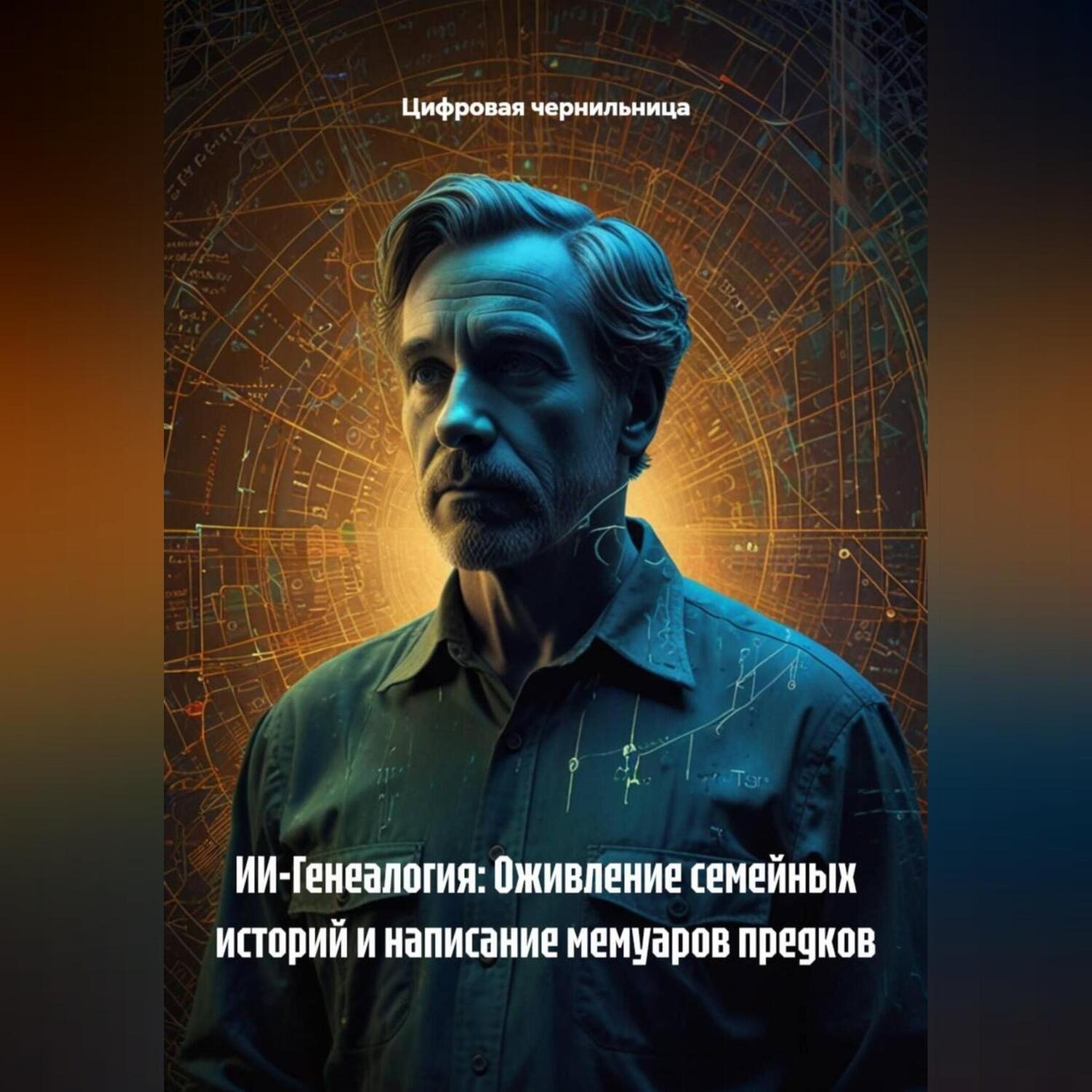 Обложка книги «ИИ-Генеалогия: Оживление семейных историй и написание мемуаров предков»