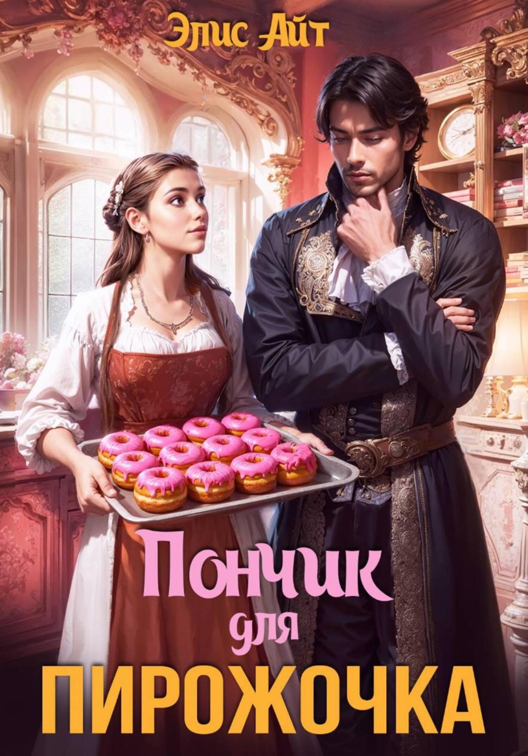 Обложка книги «Пончик для Пирожочка»