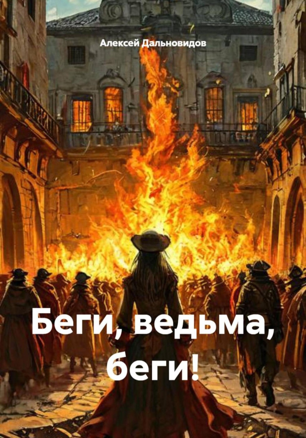 Обложка книги «Беги, ведьма, беги!»