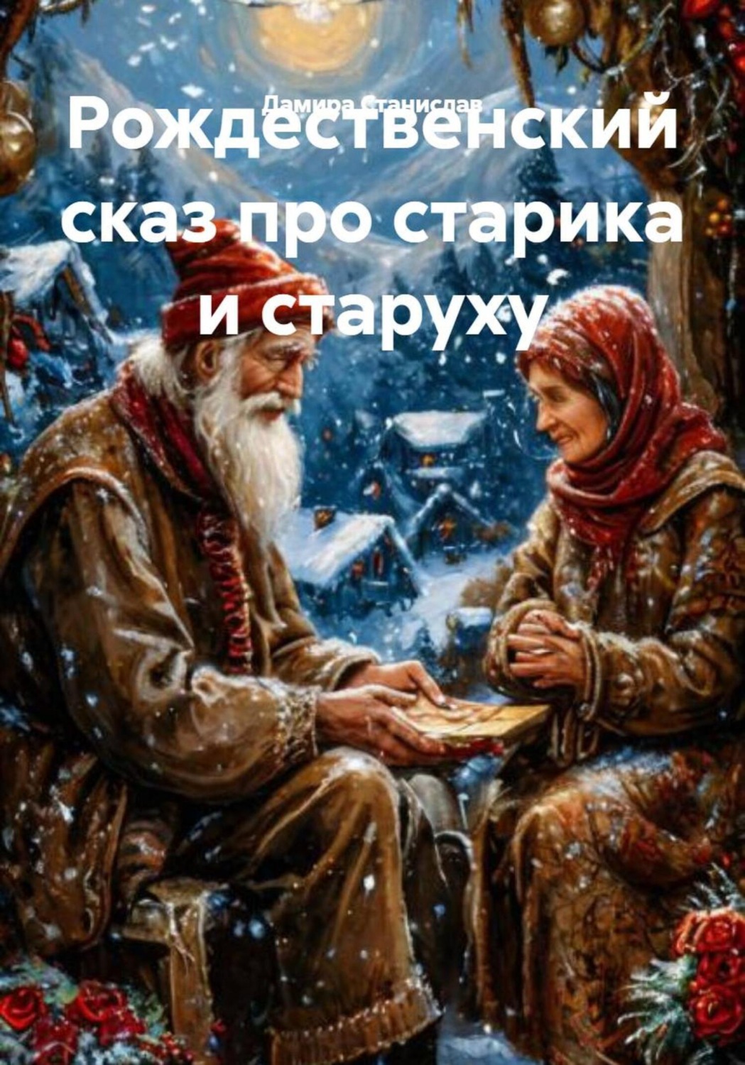 Обложка книги «Рождественский сказ про старика и старуху»