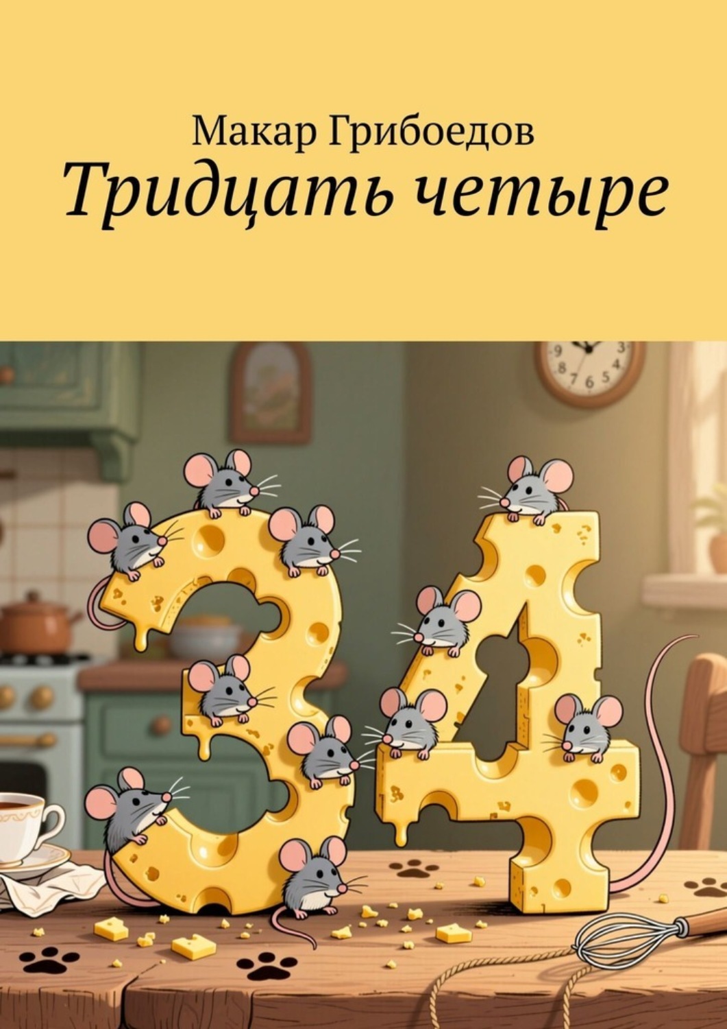 Обложка книги «Тридцать четыре»