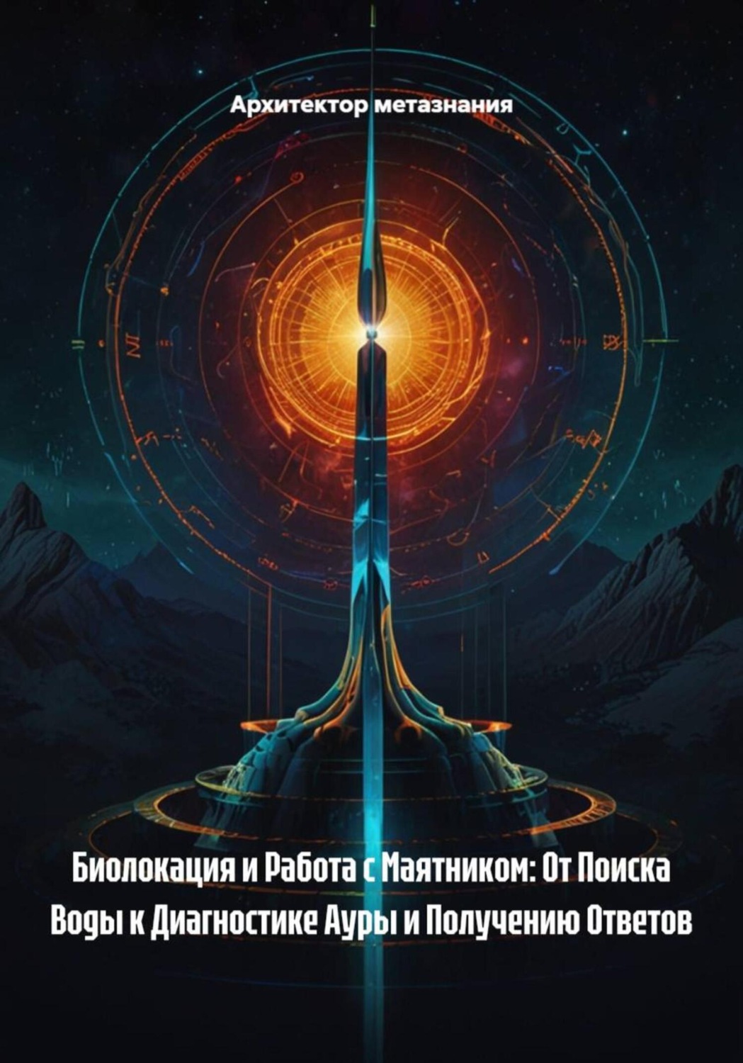 Обложка книги «Биолокация и Работа с Маятником: От Поиска Воды к Диагностике Ауры и Получению Ответов»