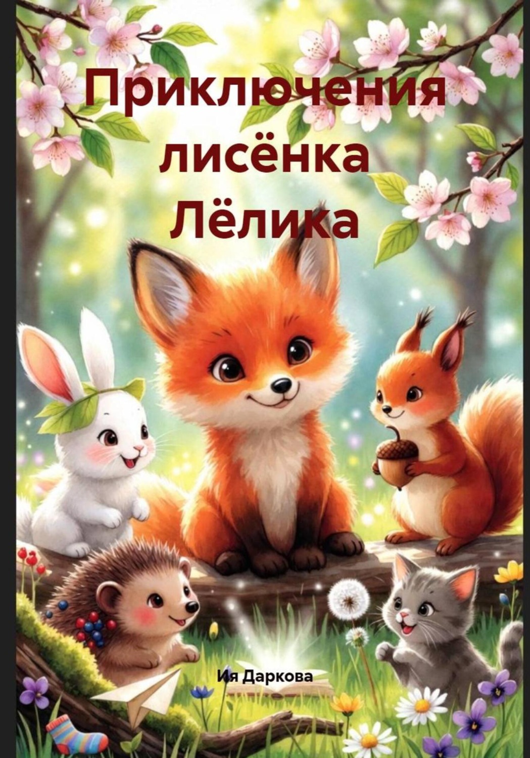Обложка книги «Приключения лисёнка Лёлика»