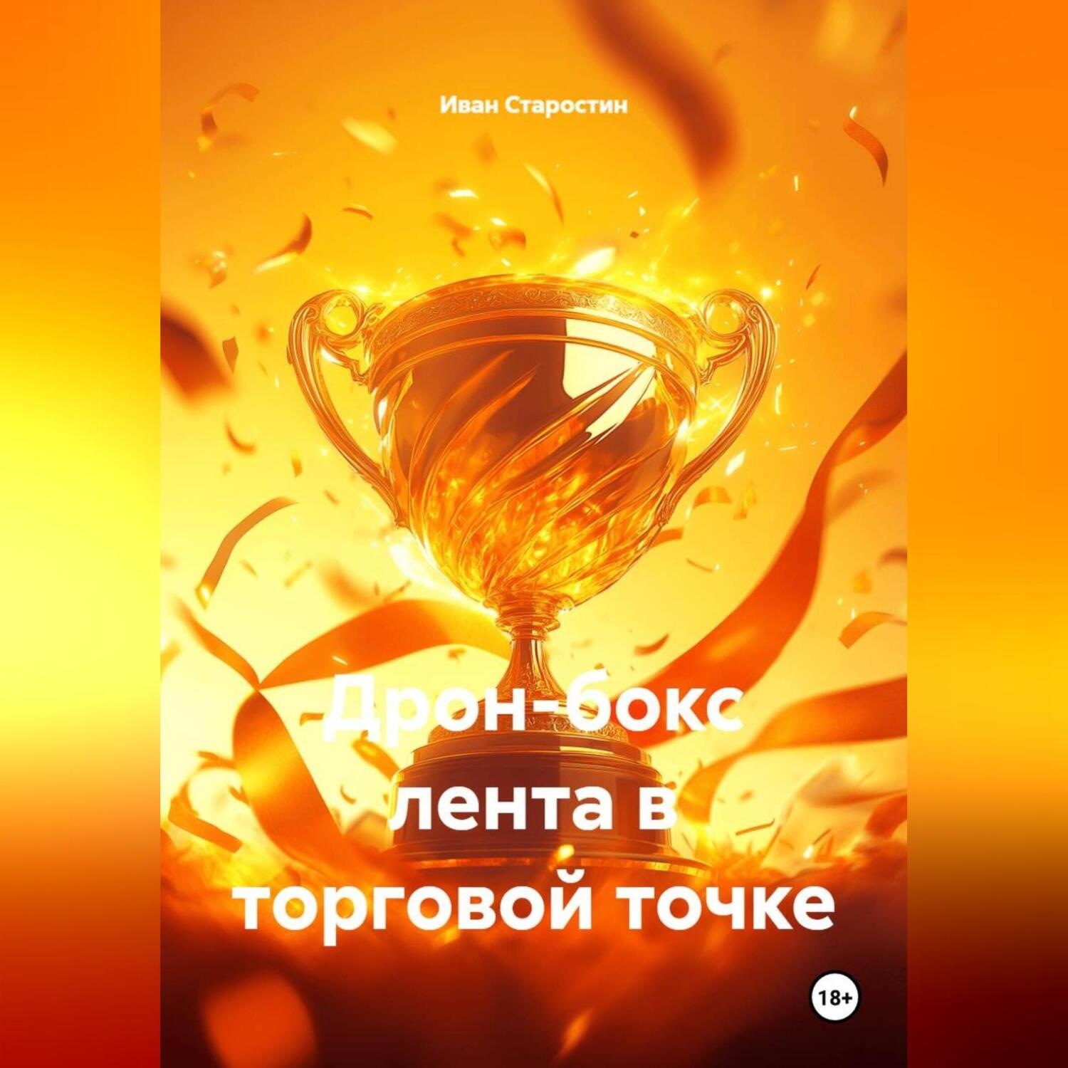 Обложка книги «Дрон-бокс лента в торговой точке»