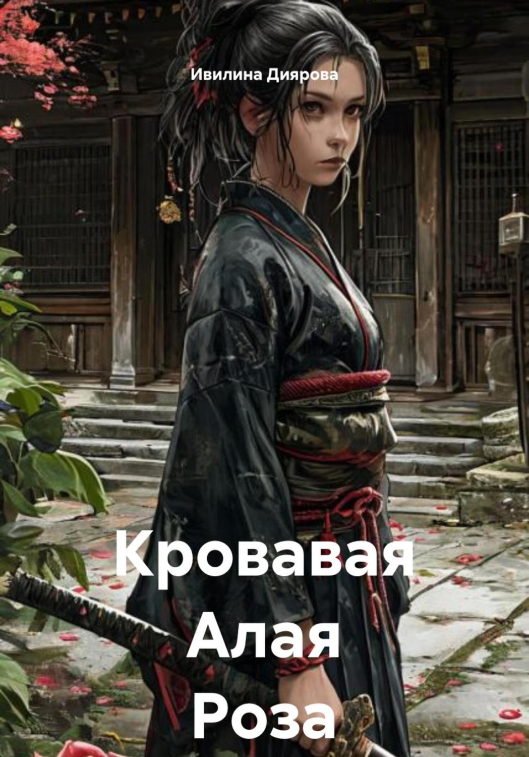 Обложка книги «Кровавая Алая Роза»