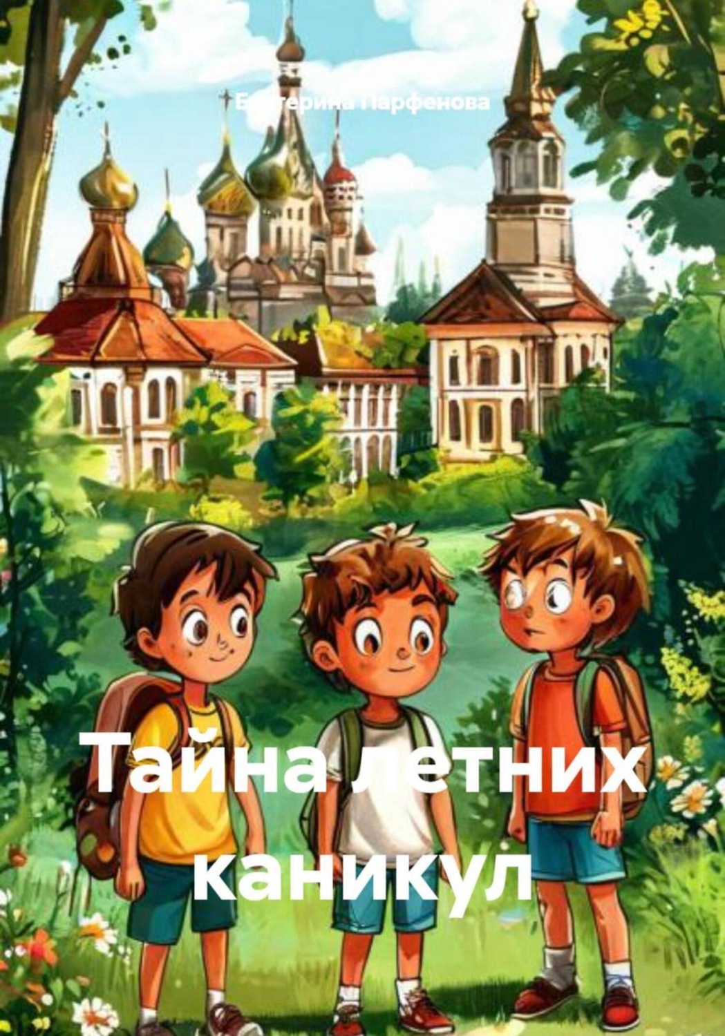 Обложка книги «Тайна летних каникул»