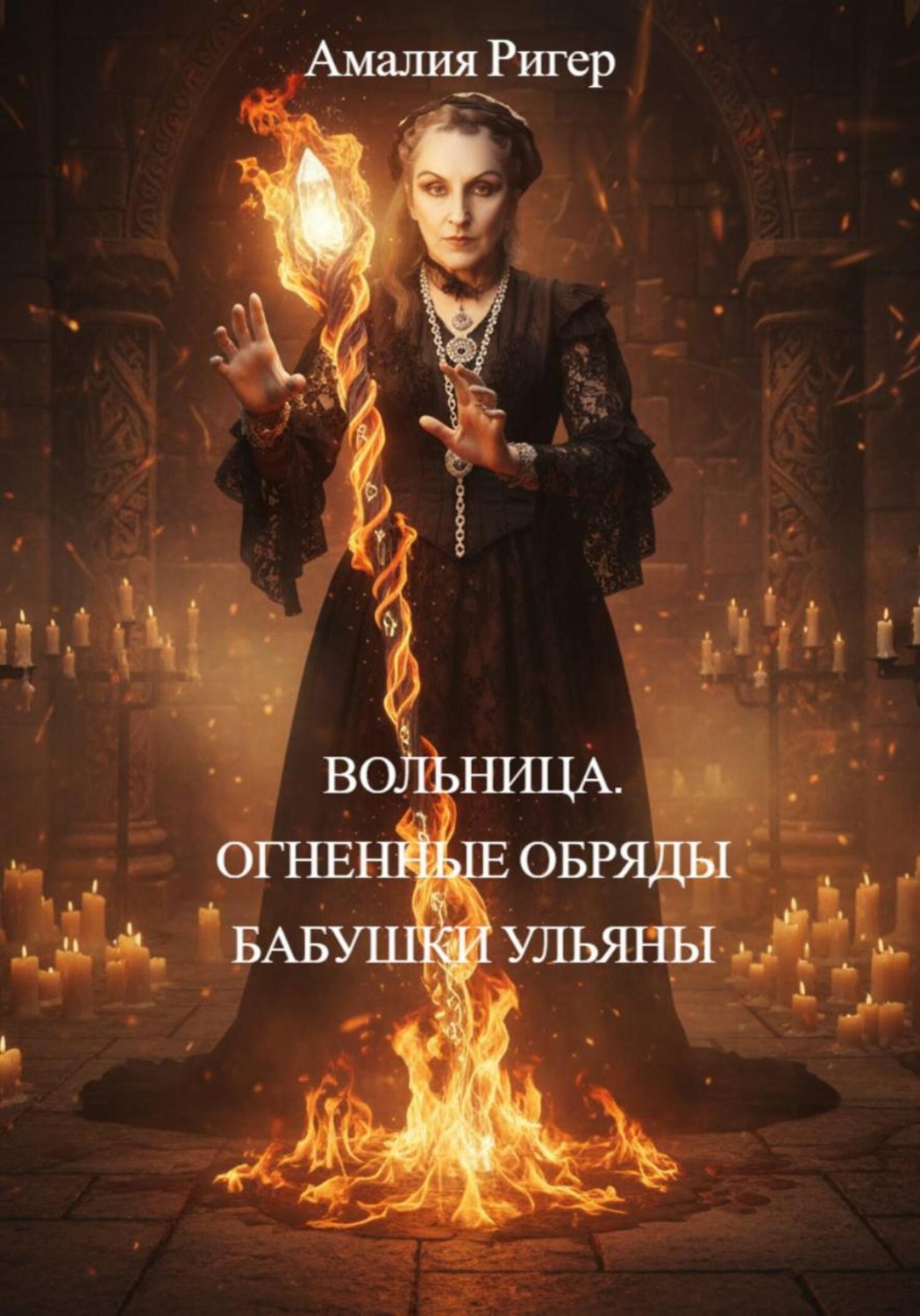 Обложка книги «ВОЛЬНИЦА. ОГНЕННЫЕ ОБРЯДЫ БАБУШКИ УЛЬЯНЫ»