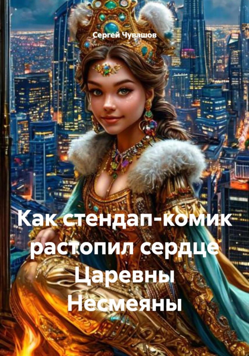 Обложка книги «Как стендап-комик растопил сердце Царевны Несмеяны»