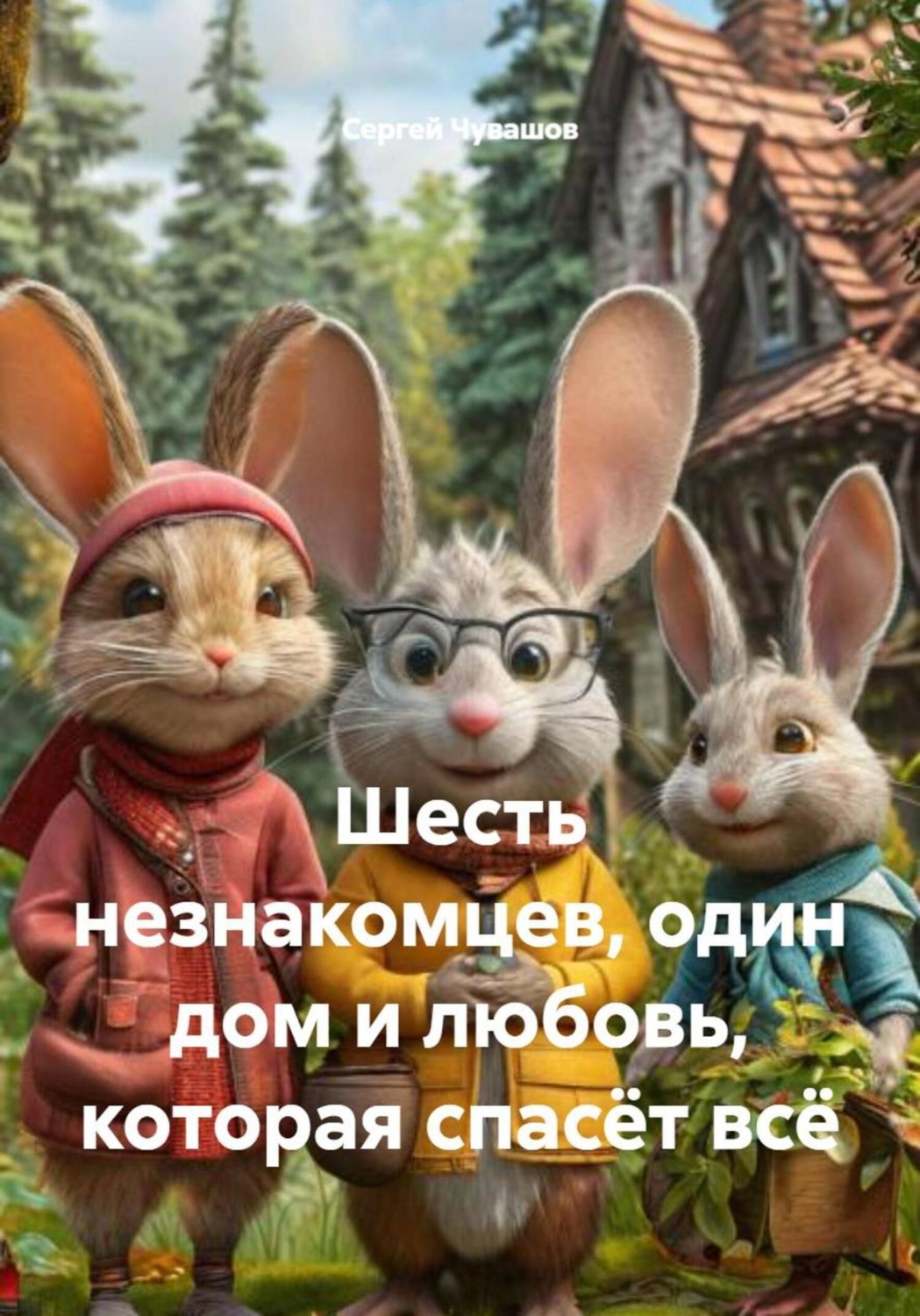 Обложка книги «Шесть незнакомцев, один дом и любовь, которая спасёт всё»