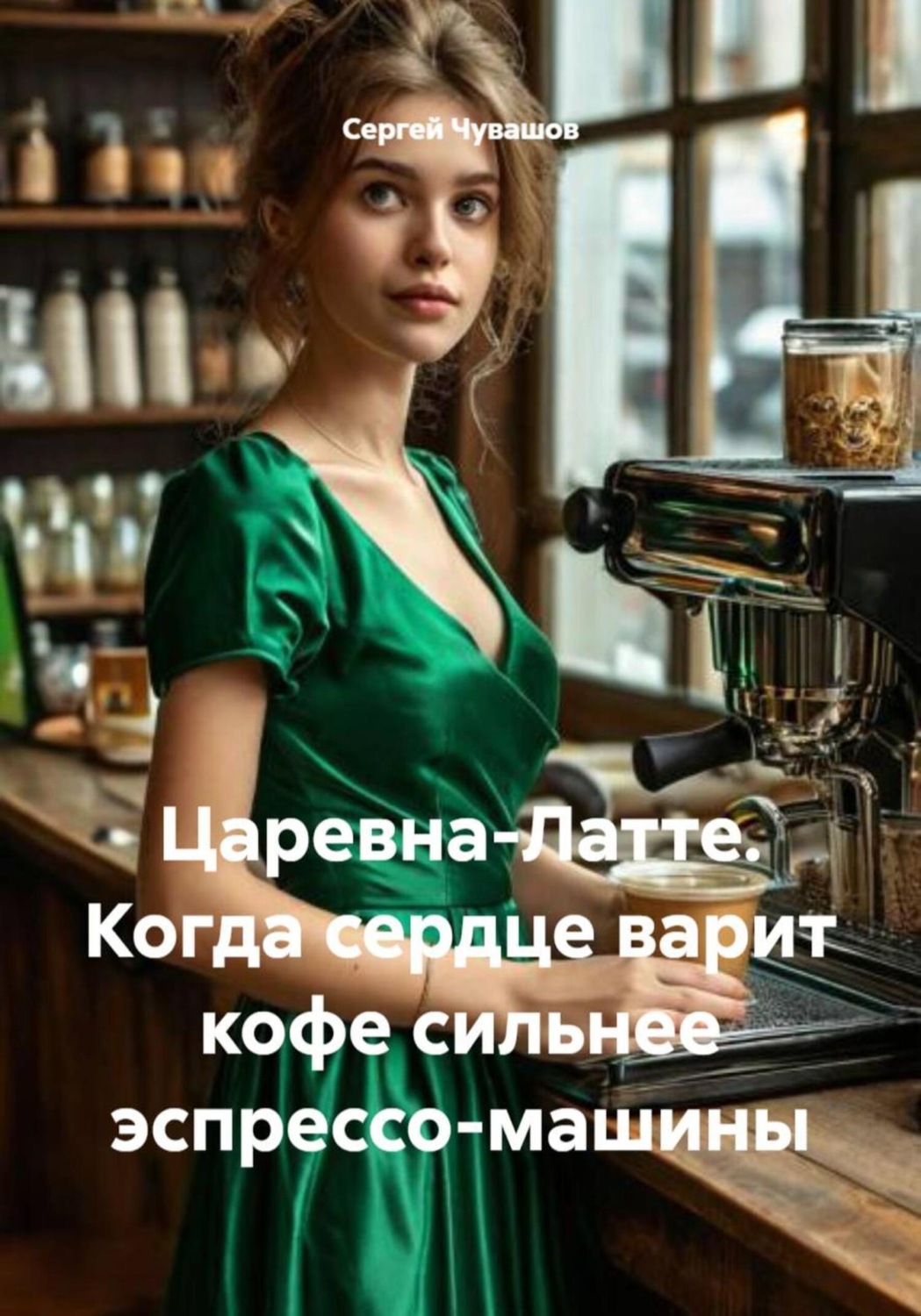 Обложка книги «Царевна-Латте. Когда сердце варит кофе сильнее эспрессо-машины»
