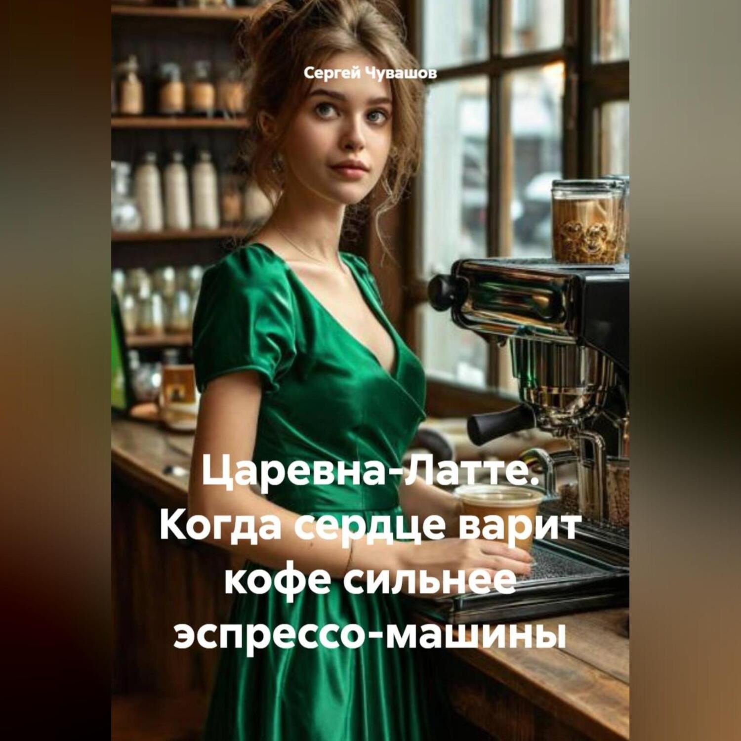 Обложка книги «Царевна-Латте. Когда сердце варит кофе сильнее эспрессо-машины.»