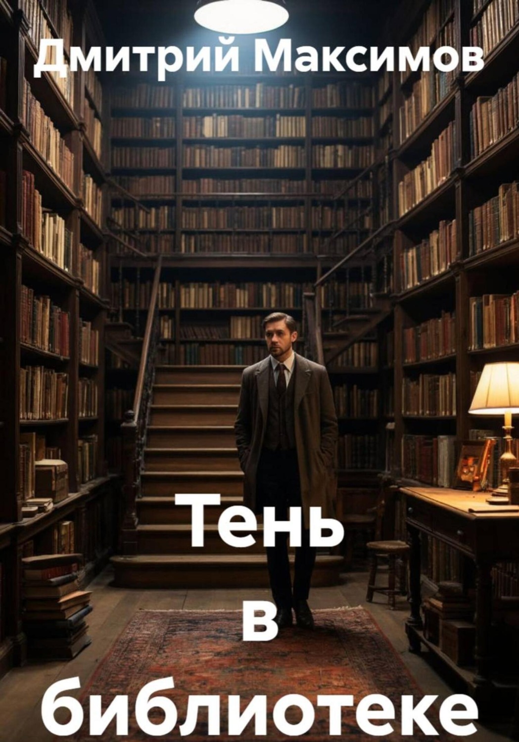 Обложка книги «Тень в библиотеке»