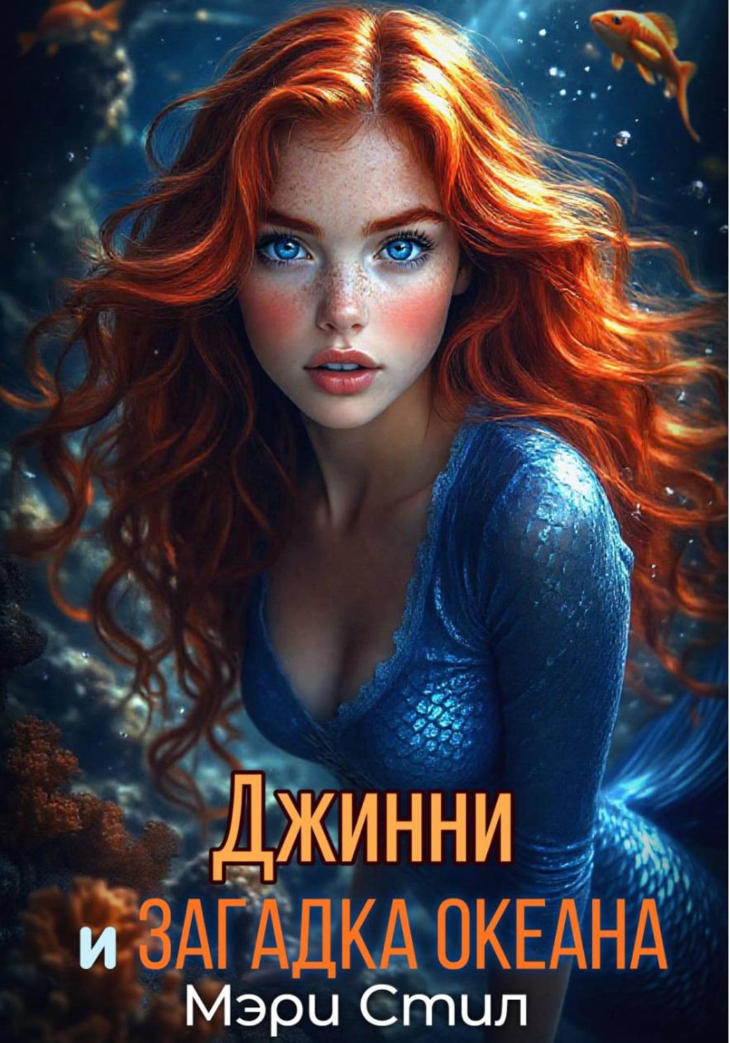 Обложка книги «Джинни и Загадка Океана»