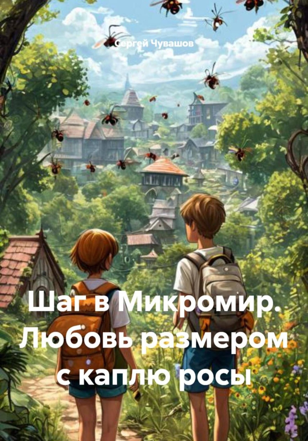 Обложка книги «Шаг в Микромир. Любовь размером с каплю росы»