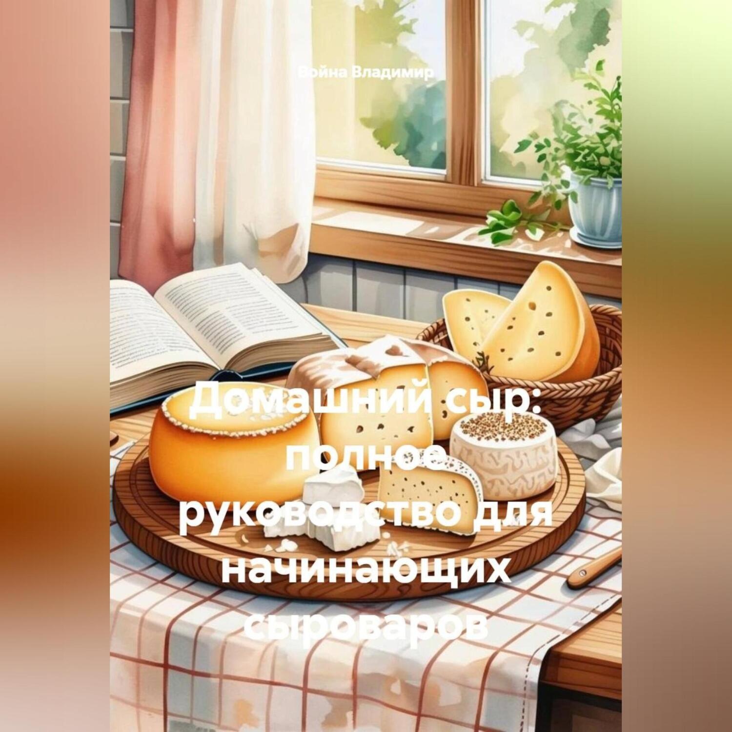 Обложка книги «Домашний сыр: полное руководство для начинающих сыроваров.»